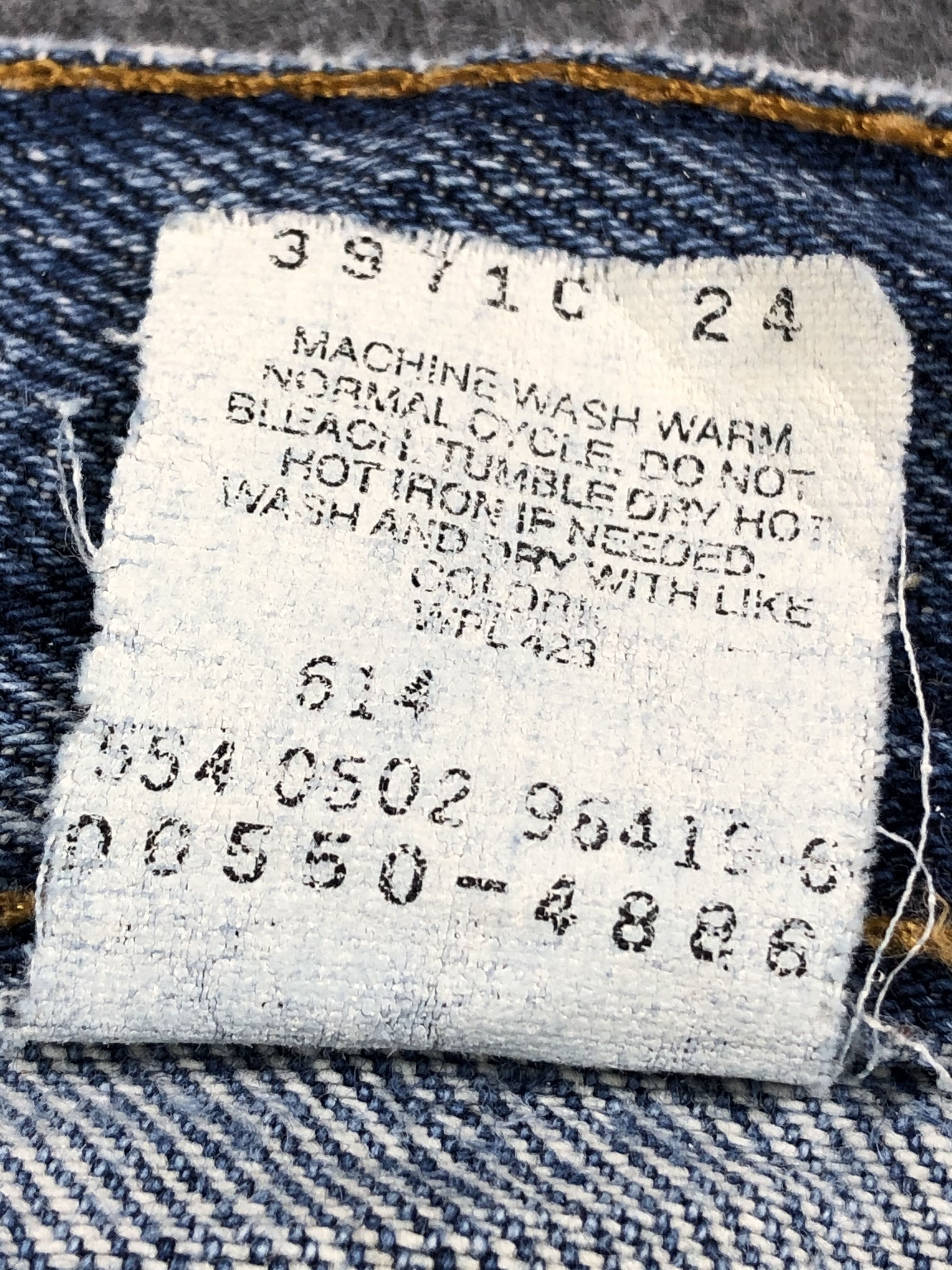 Levi's × Vintage Vintage Levis Jeans Lot 550-JM704 Size US 35 - 12 Thumbnail