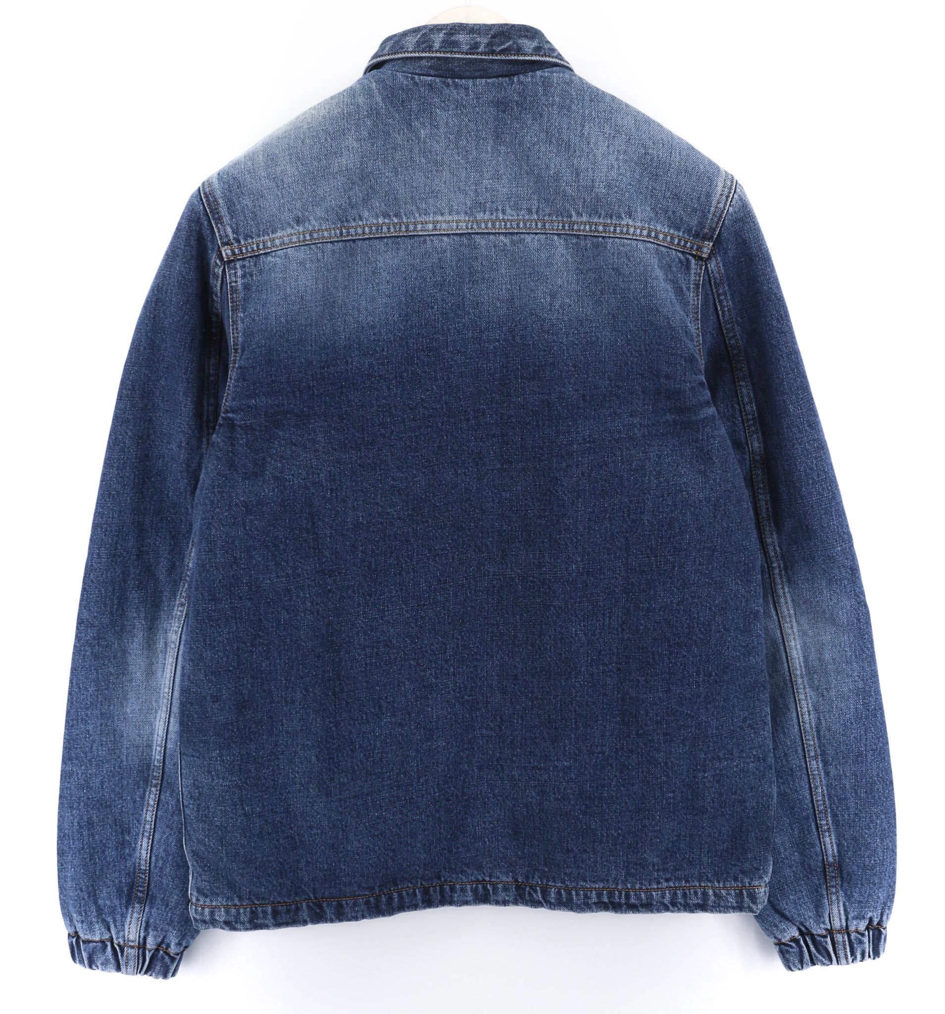 Nudie Jeans TORKEL VINTAGE BLUE XS Wool Lined Blue Jacket 80411 Size US XS / EU 42 / 0 - 2 Thumbnail