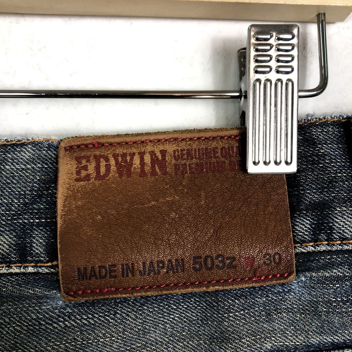 Japanese Brand ☄️90’s DISTRESSED DENIM JEANS EDWIN 503 MADE IN JAPAN Size US 30 / EU 46 - 15 Thumbnail