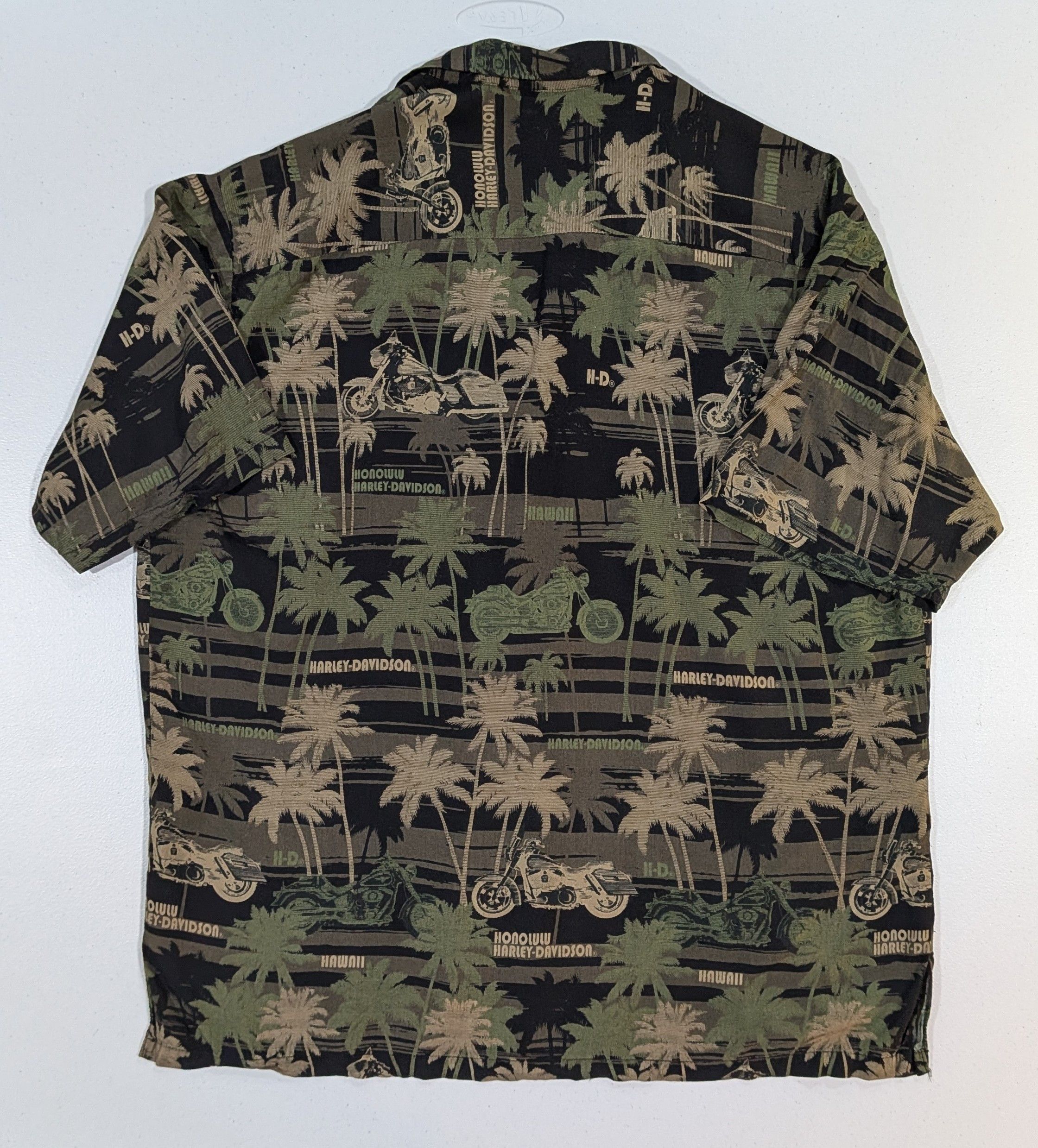 Harley Davidson Harley Davidson Honolulu Tori Richard Floral Hawaiian Shirt Size US L / EU 52-54 / 3 - 4 Thumbnail