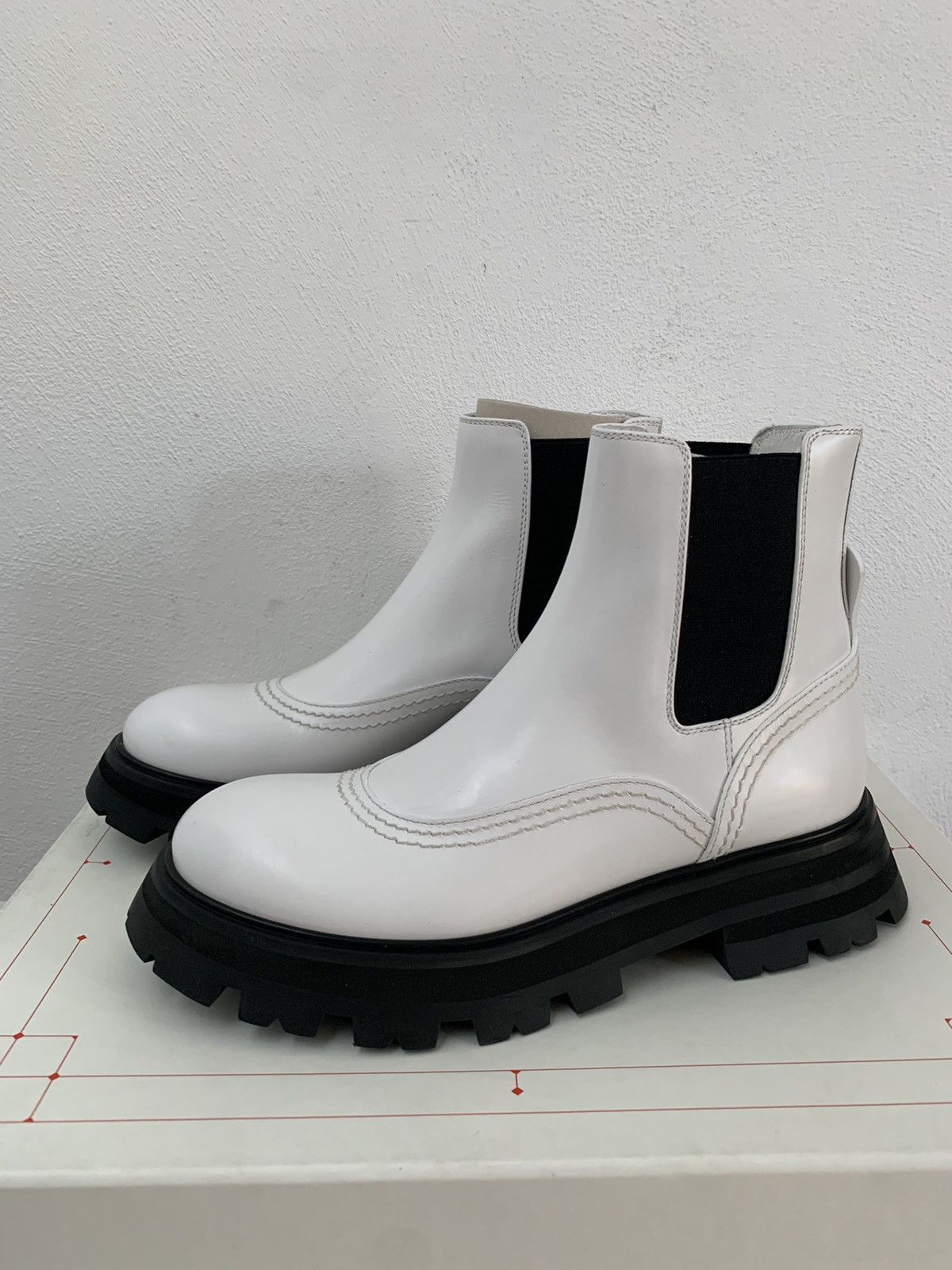 Alexander McQueen Leather Boots