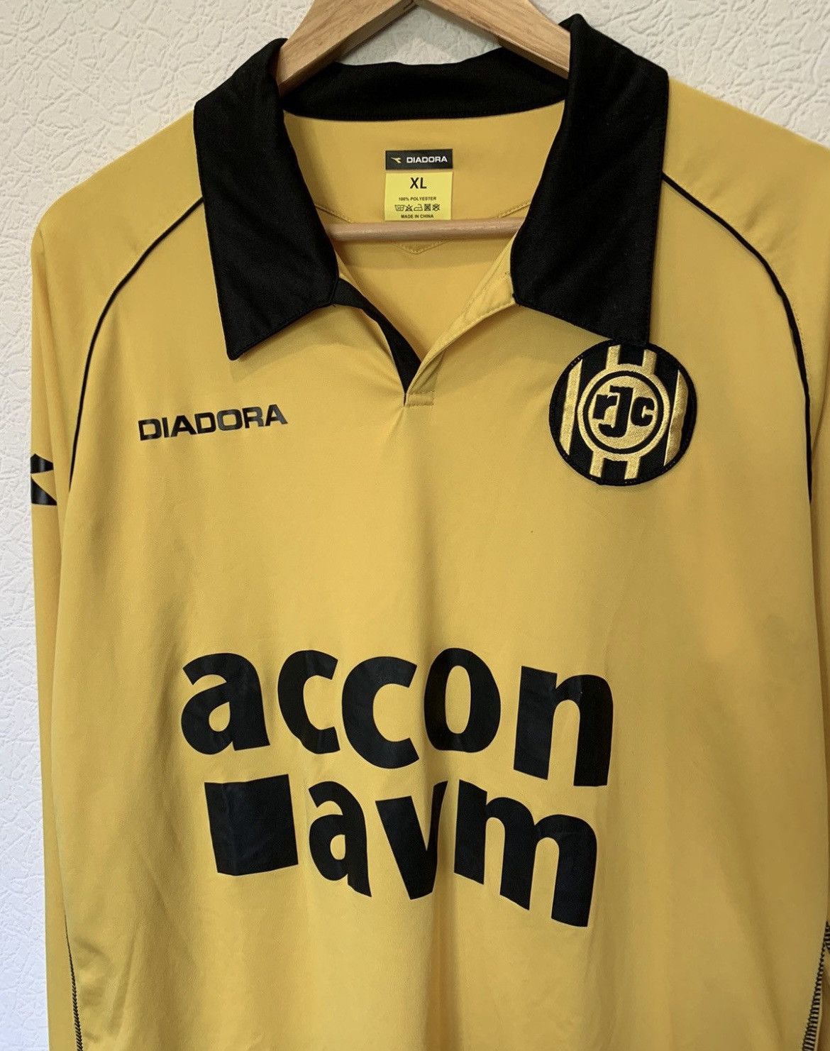 Diadora × Vintage RODA JC DIADORA 2010/2011 HOME KIT SOCCER JERSEY LONGSLEEVE Size US XL / EU 56 / 4 - 2 Thumbnail
