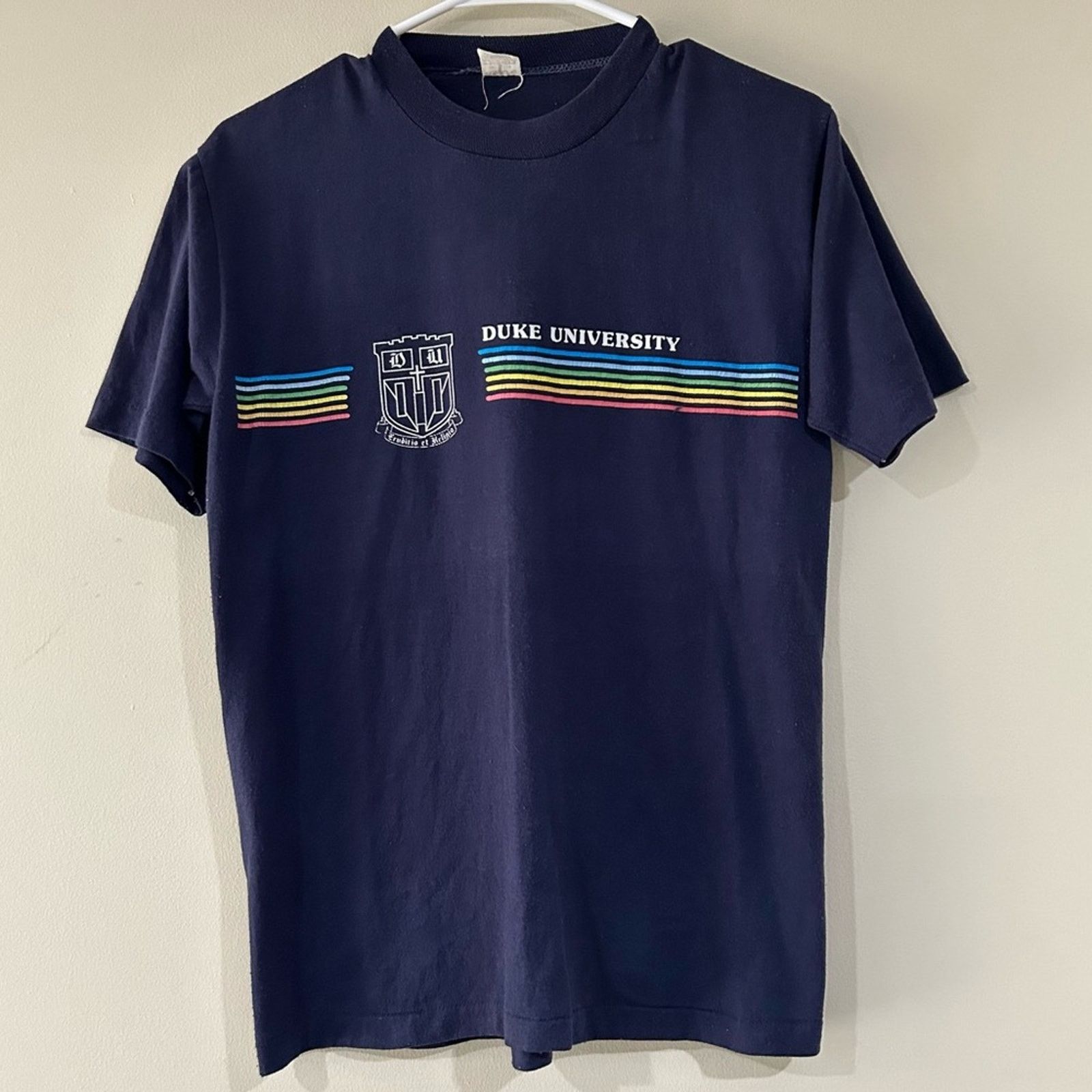 Velva Sheen Vintage Duke University Blue Devils Shirt Size US S / EU 44-46 / 1 - 1 Thumbnail
