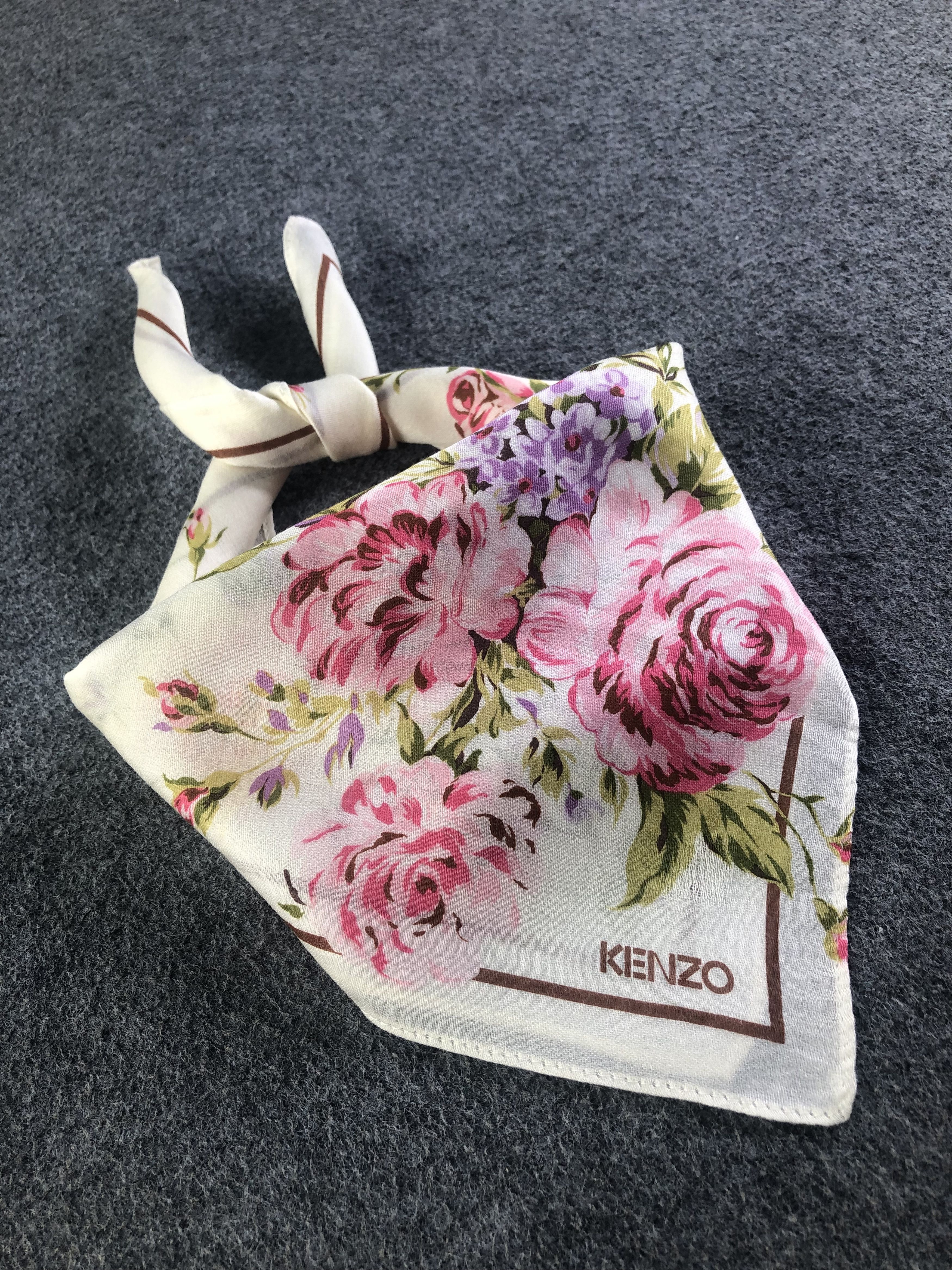 Kenzo Kenzo Handkerchief / Bandana / Neckerchief C498 Size ONE SIZE - 2 Thumbnail