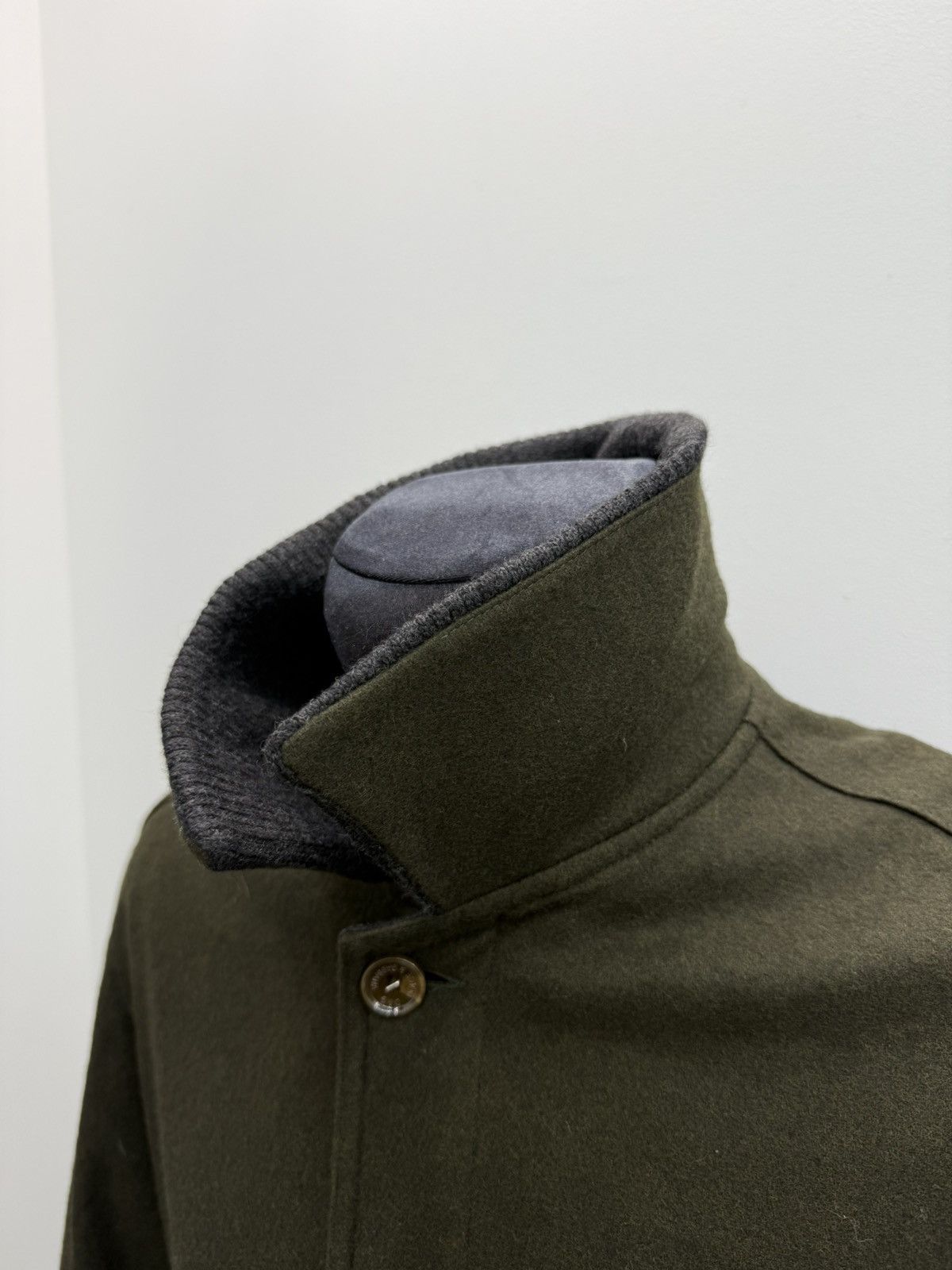 Dolce & Gabbana Dolce & Gabbana Wool Button Up Classic Collared Coat Jacket Size US M / EU 48-50 / 2 - 3 Thumbnail