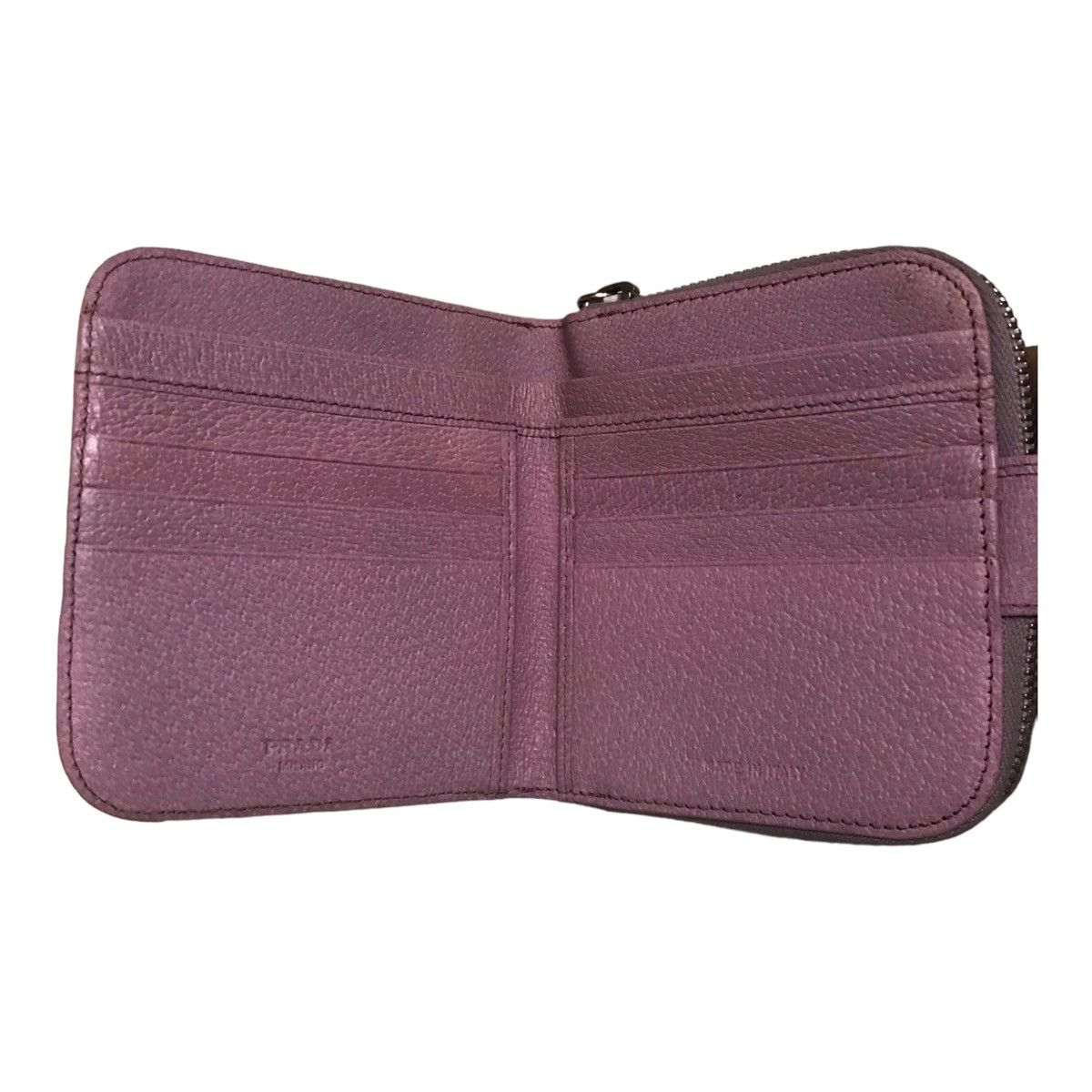 Prada Prada Pink Leather wallet Size ONE SIZE - 5 Thumbnail