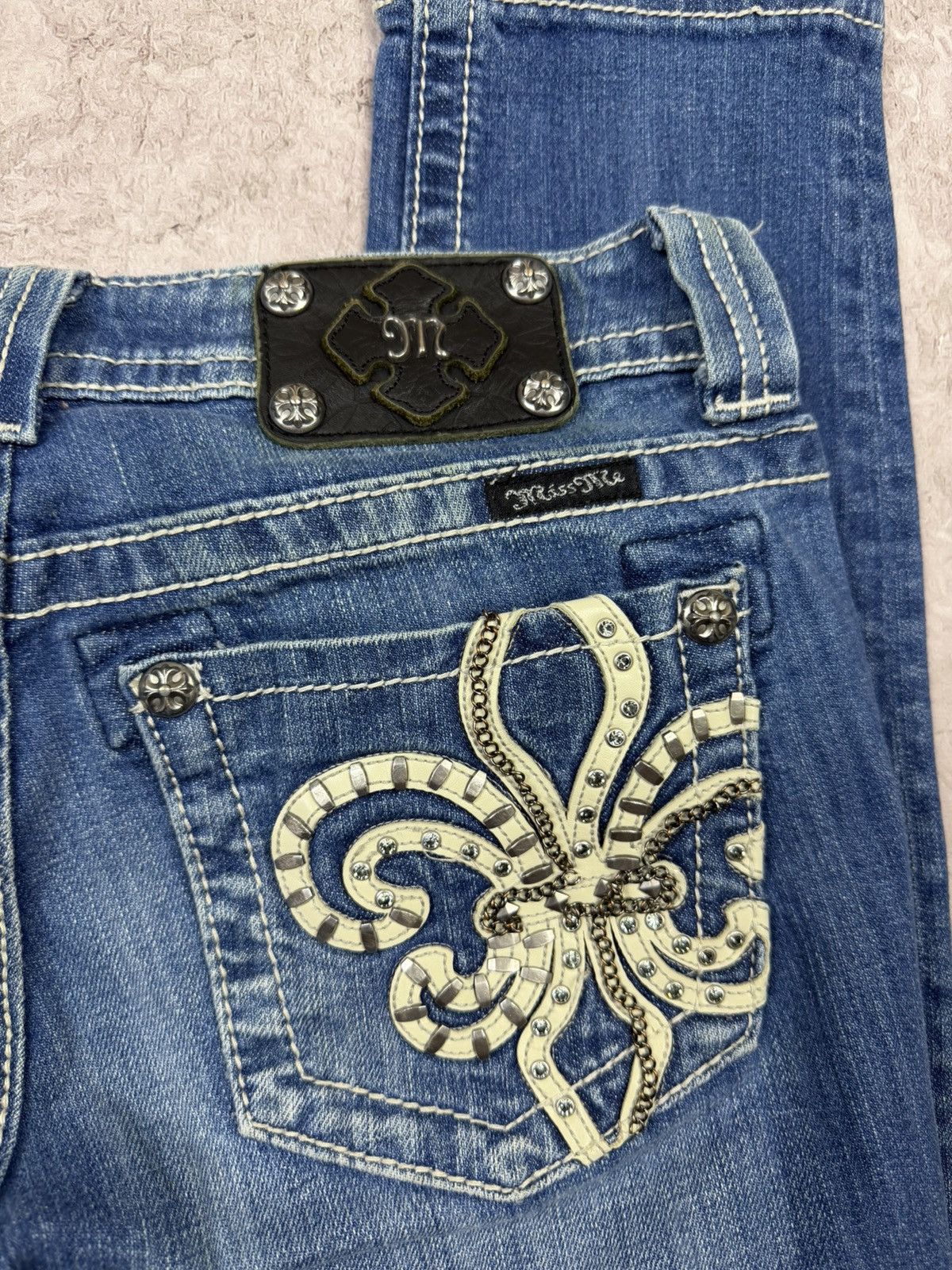 Miss Me Miss Me Skinny Jeans Y2k Japanese Size 28 Size 28" / US 6 / IT 42 - 15 Thumbnail