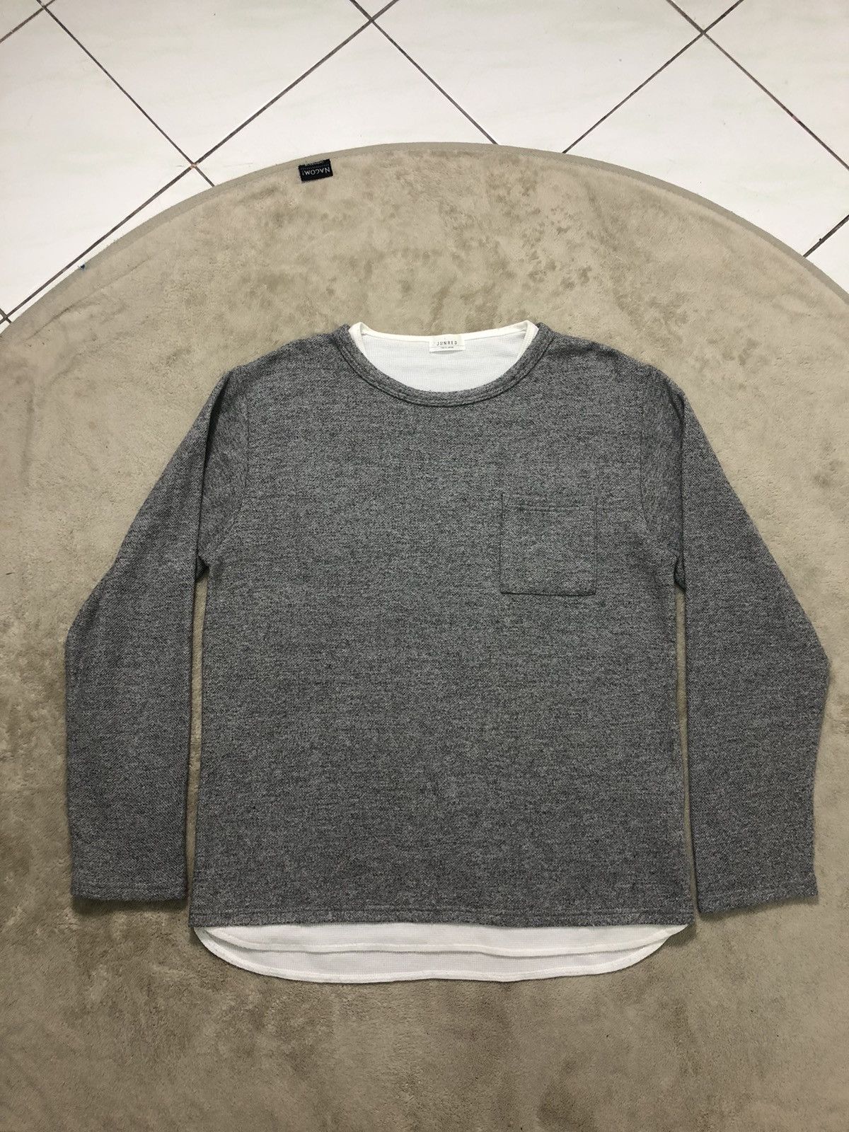 Japanese Brand × Vintage Vintage Junred Tokyo Double Shirt Long Sleeve Size US L / EU 52-54 / 3 - 2 Thumbnail