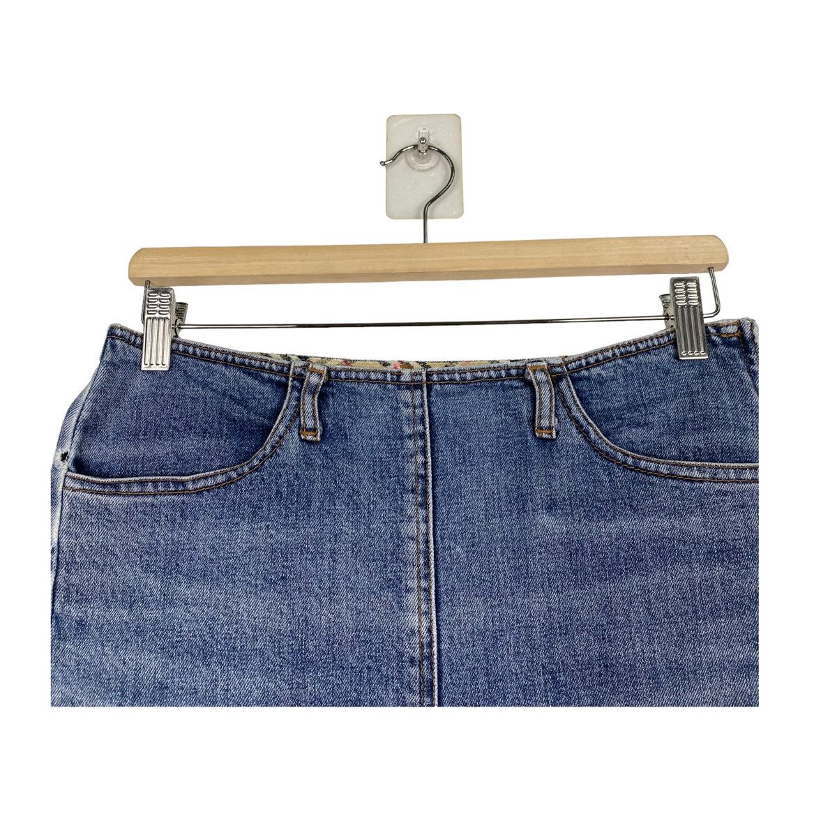 Burberry Prorsum 💥BURBERRY BLUE LABLE DENIM JEAN SKIRT Size 30" / US 8 / IT 44 - 4 Thumbnail