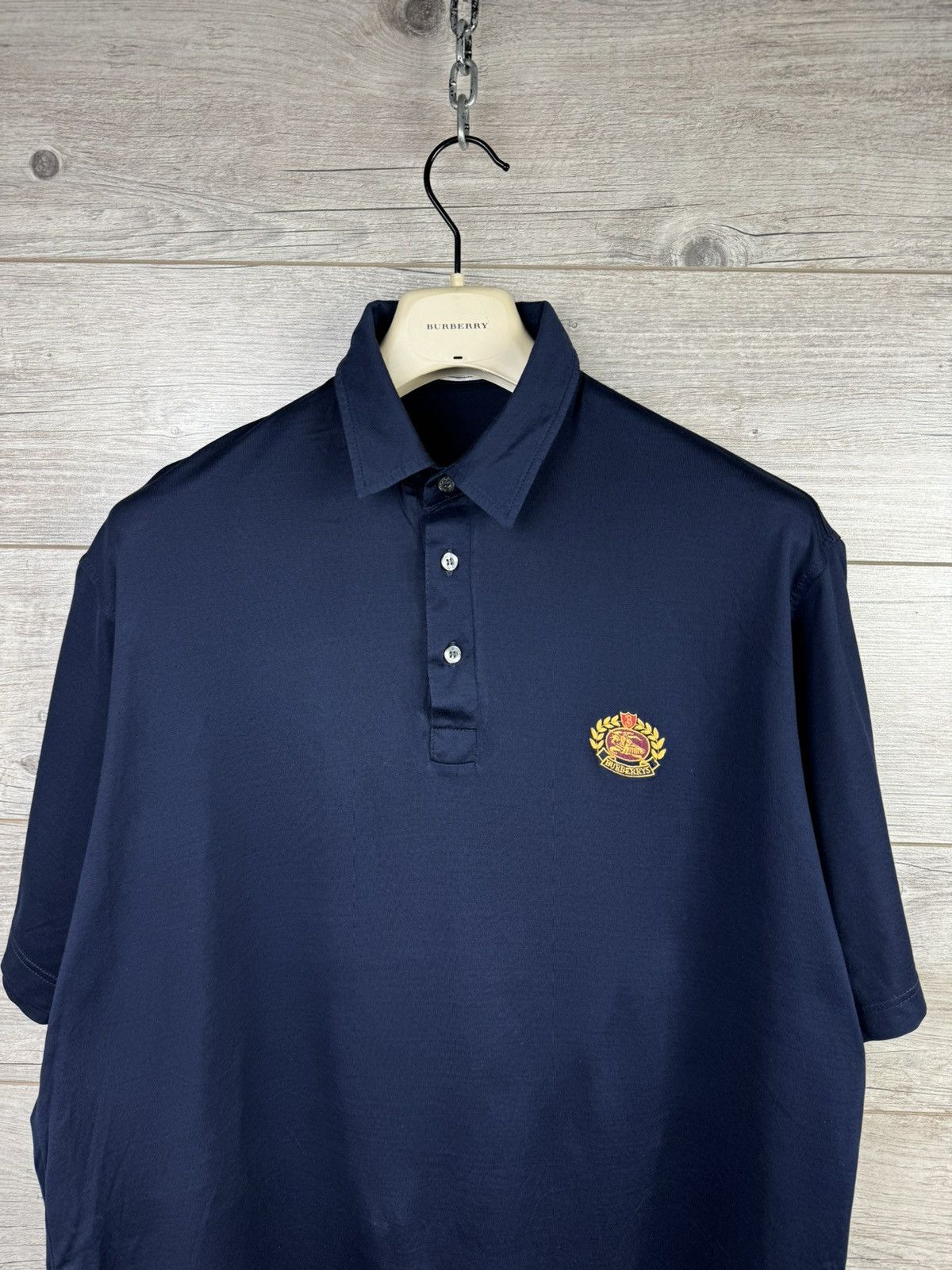 Burberry Burberrys Polo 👕 Luxury Tee Made in England 🏴󠁧󠁢󠁥󠁮󠁧󠁿 size XL Size US XL / EU 56 / 4 - 1 Thumbnail