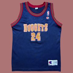 Vintage Denver Nuggets Shorts XL Blue Nike Basketball Y2K Carmelo Anthony