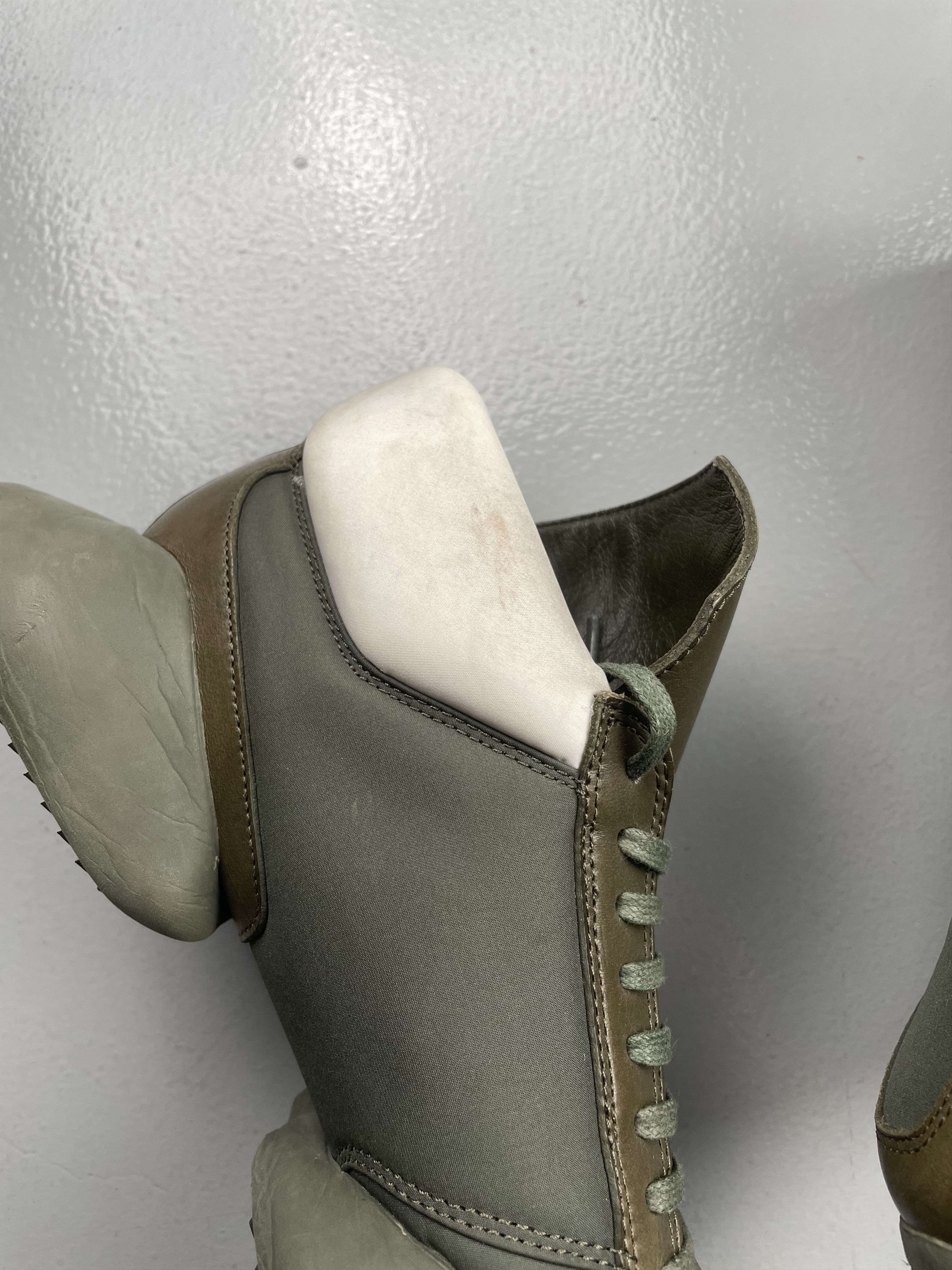Adidas × Rick Owens adidas x Rick Owens S/S 2016 Tech Runner (Earth Green) Size US 6.5 / EU 39-40 - 13 Thumbnail