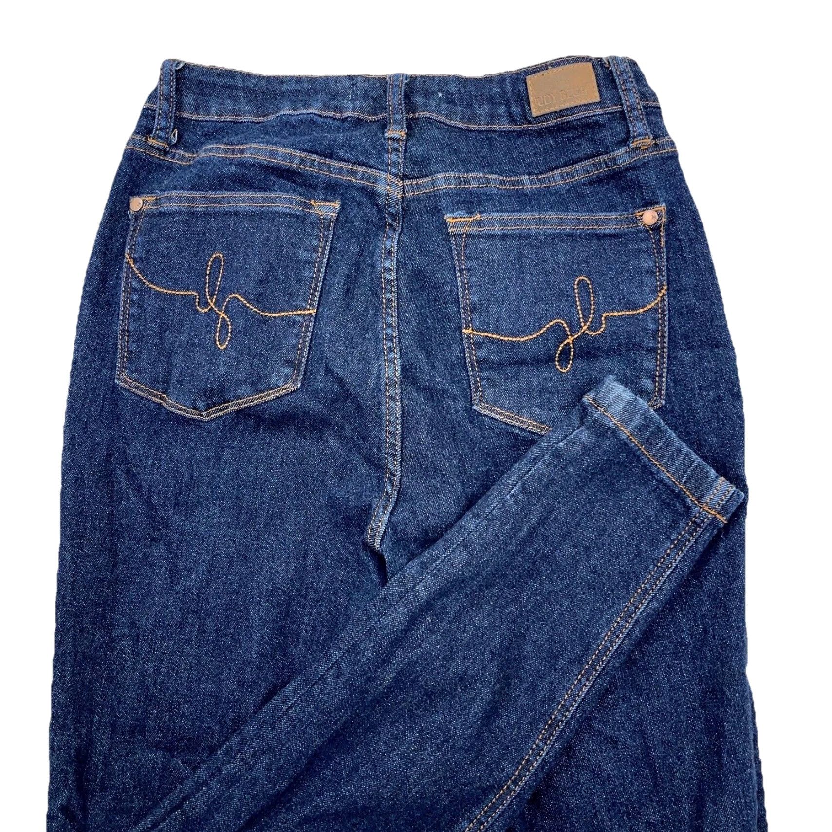 Vintage Judy Blue Jeans Women 29 Skinny Fit High Rise Dark Wash Stretch Denim Pants Size 29" - 2 Thumbnail