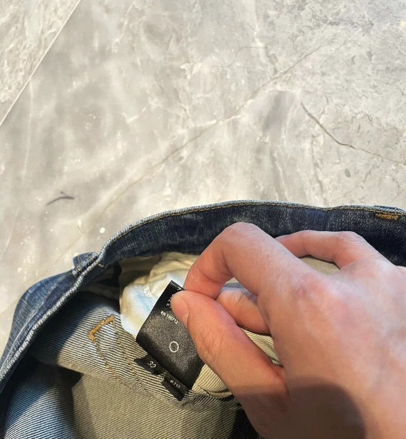 Amiri Amiri art blue spliced jeans Size US 32 / EU 48 - 5 Thumbnail