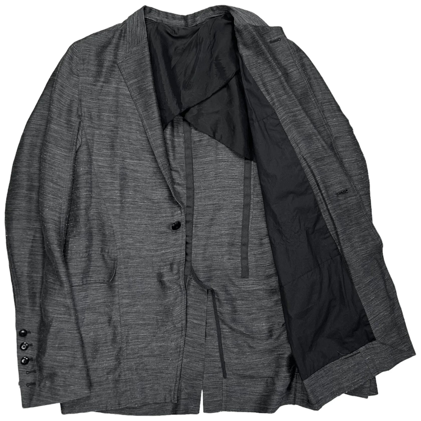 Rick Owens Rick Owens Viscious Linen Blend Blazer - SS14 Size 50R - 6 Thumbnail