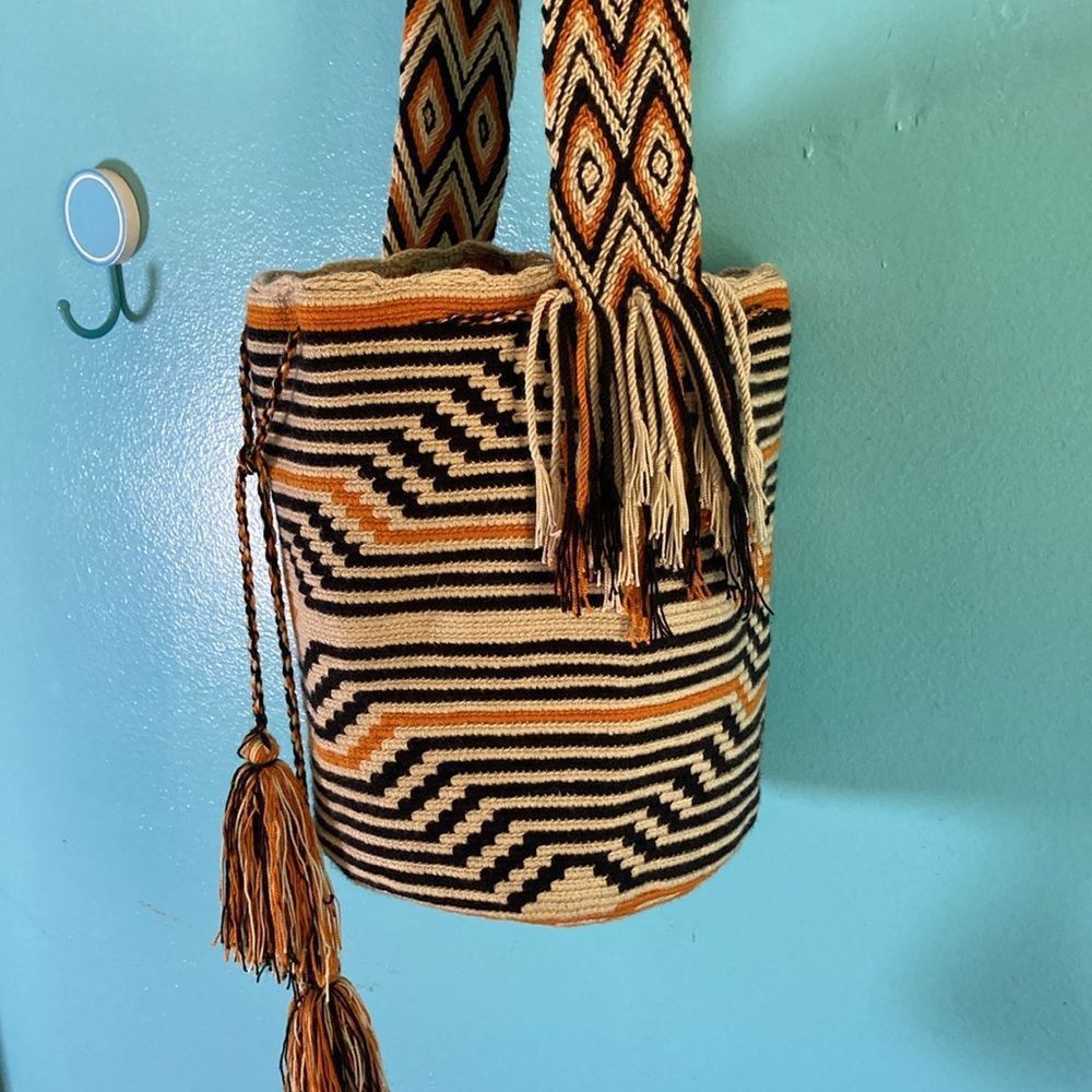Other Wayuu Mochila Bag Bucket Purse Size ONE SIZE - 3 Thumbnail