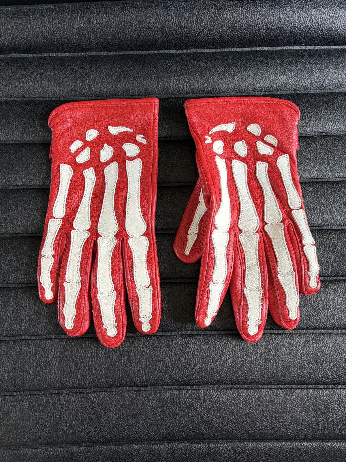Supreme Vanson Leathers X Ray Gloves | Grailed