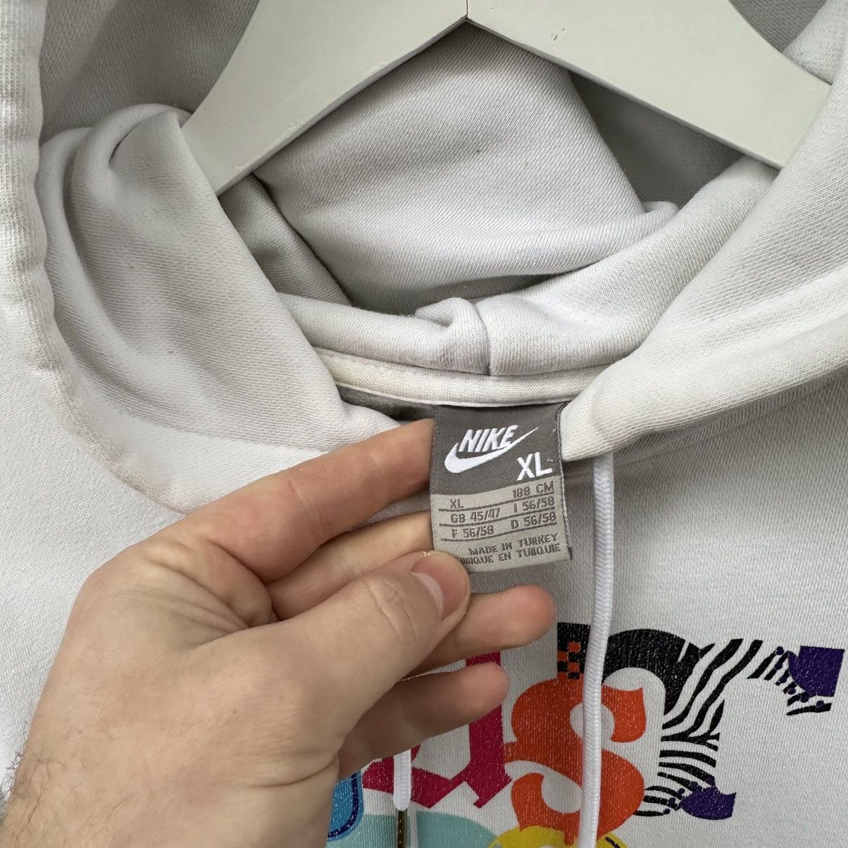 Nike VTG Nike Just Do It Hoodie Size XL Y2K 00s USA Hype Trend Size US XL / EU 56 / 4 - 6 Thumbnail