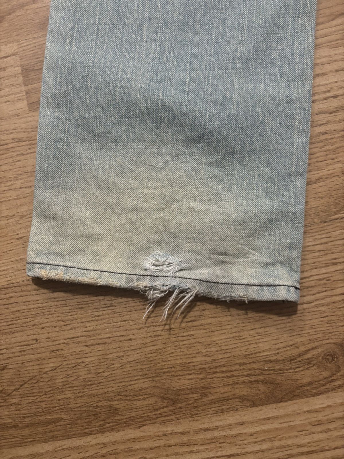 Number (N)ine fw2001 Number (N)ine blue Denim Jeans Archive Size US 30 / EU 46 - 5 Thumbnail
