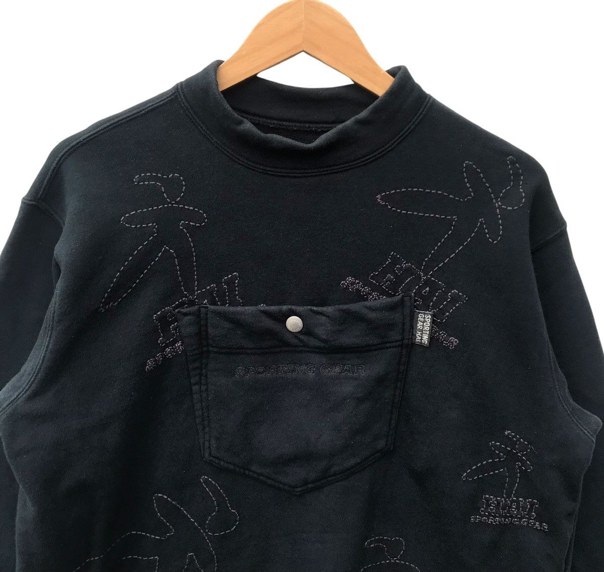Hai Sporting Gear Hai Sporting Gear Issey Miyake Pullover Pocket Sweater Size US M / EU 48-50 / 2 - 2 Thumbnail