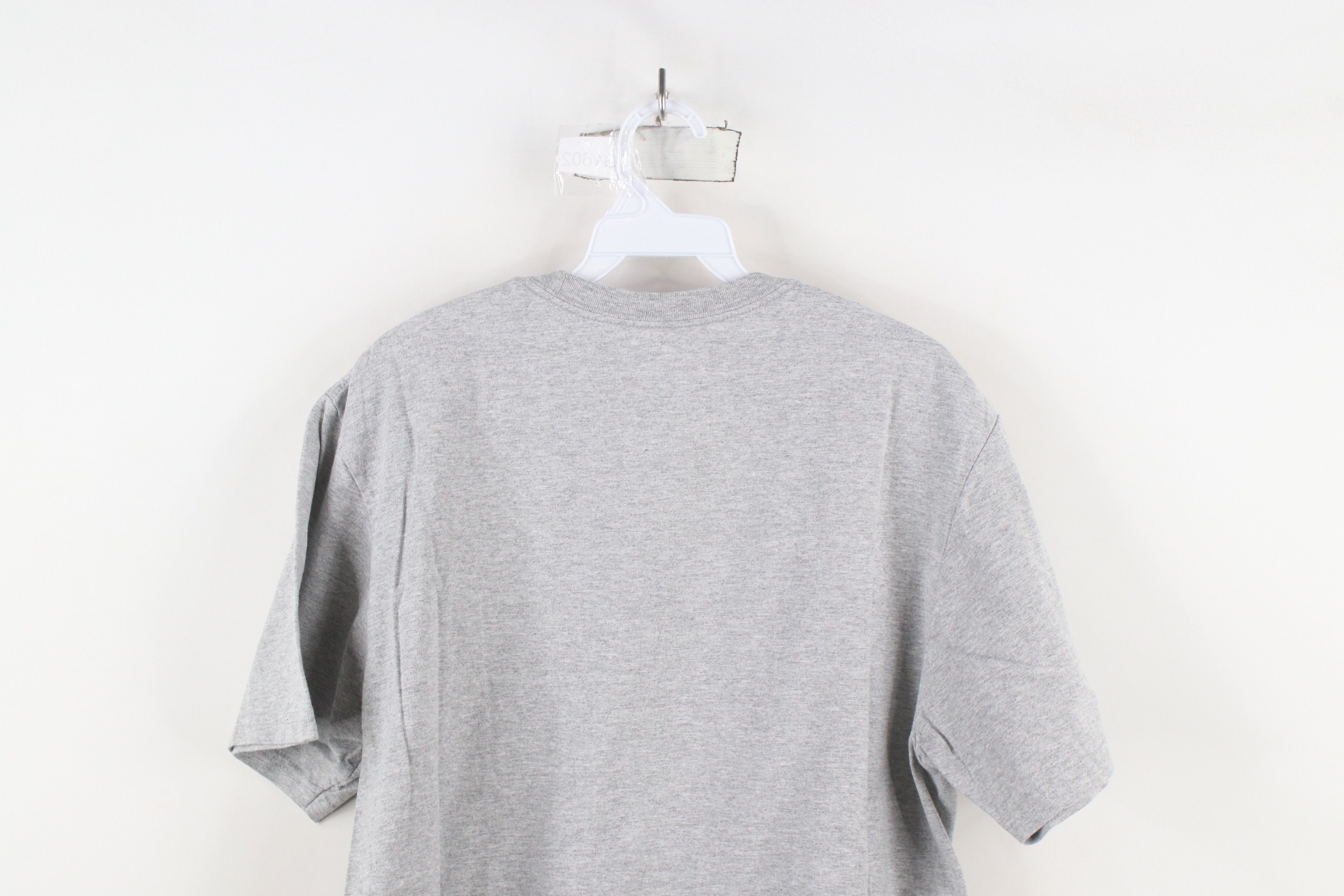 Adidas × Vintage Adidas Issued University of Michigan Soccer T-Shirt Gray Size US L / EU 52-54 / 3 - 11 Thumbnail