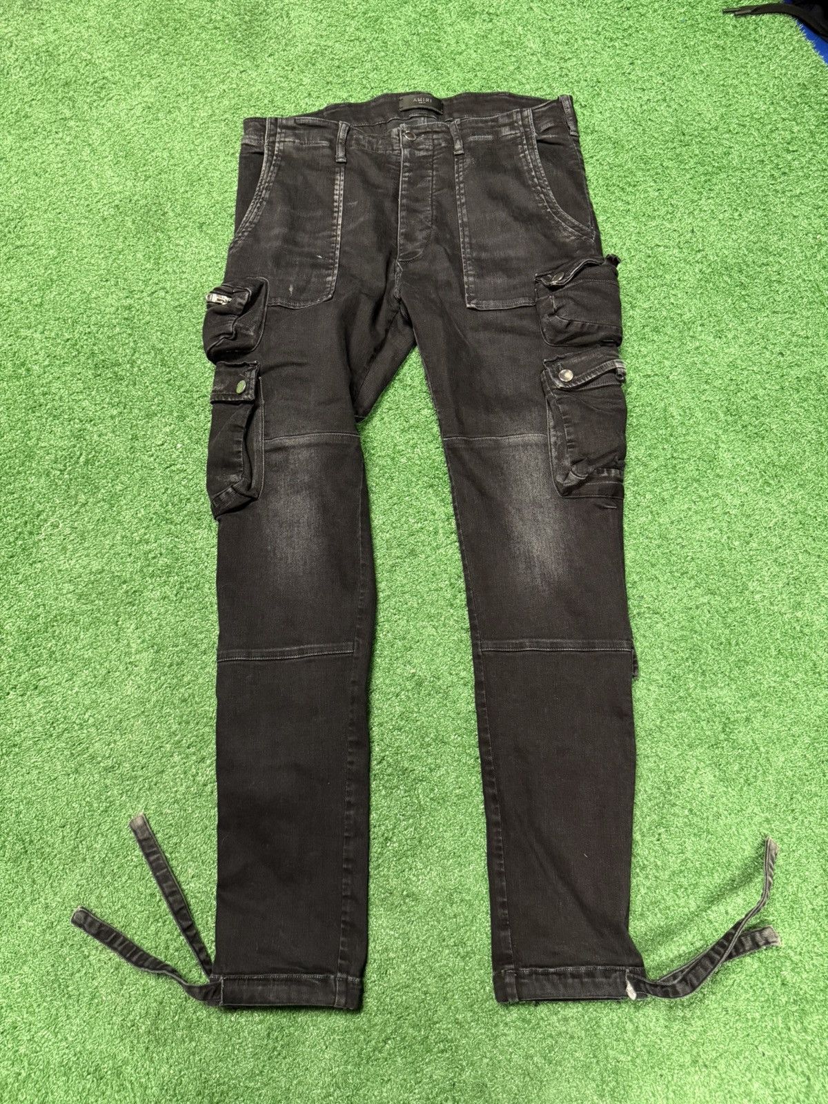 Amiri Amiri multi pocket biker denim Size US 34 / EU 50 - 1 Thumbnail
