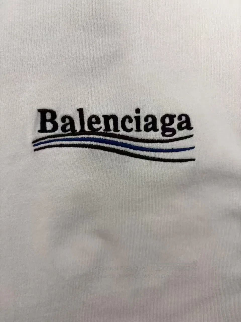 Balenciaga Balenciaga Logo Embroidered Loose Fit T-Shirt. Size US XXS / EU 40 - 3 Thumbnail