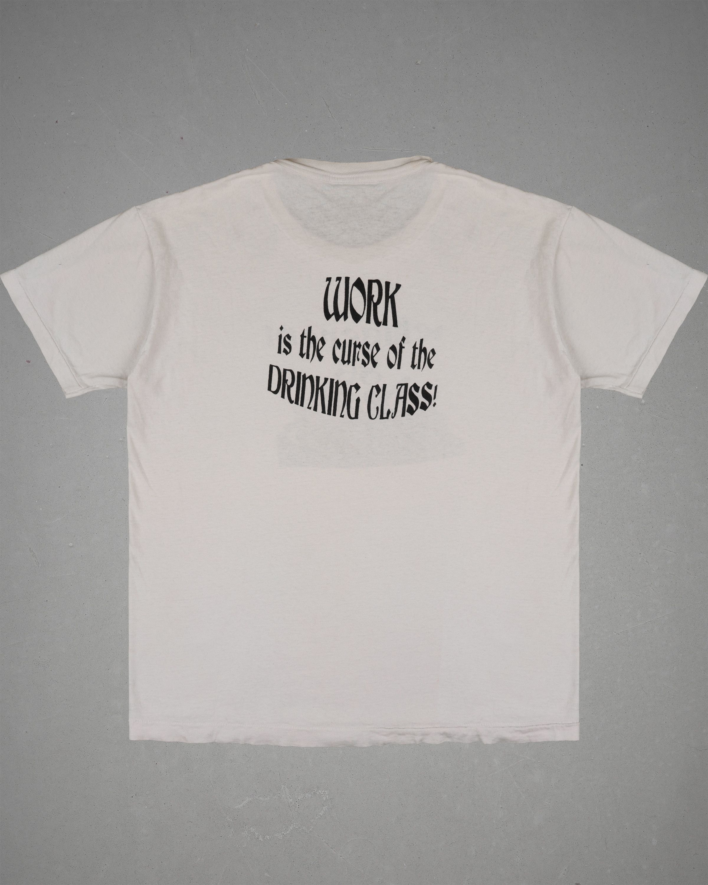 Band Tees × Vintage Vintage Single Stitch "Belligerent 86" Punk Band Shirt Size US L / EU 52-54 / 3 - 3 Thumbnail