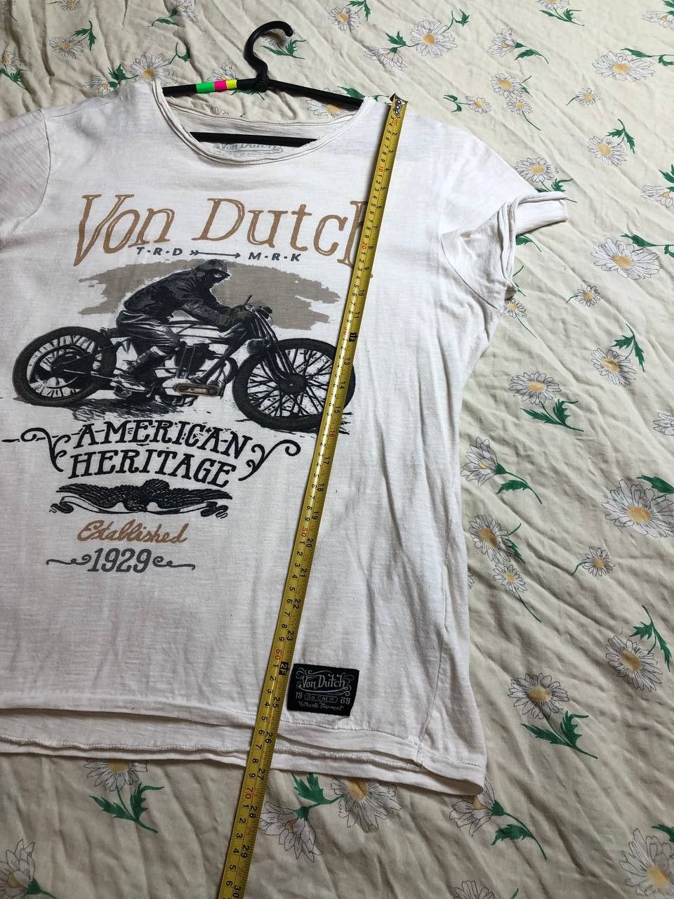 Von Dutch Von Dutch Motorcycle T-Shirt Sleeve Size US L / EU 52-54 / 3 - 10 Thumbnail