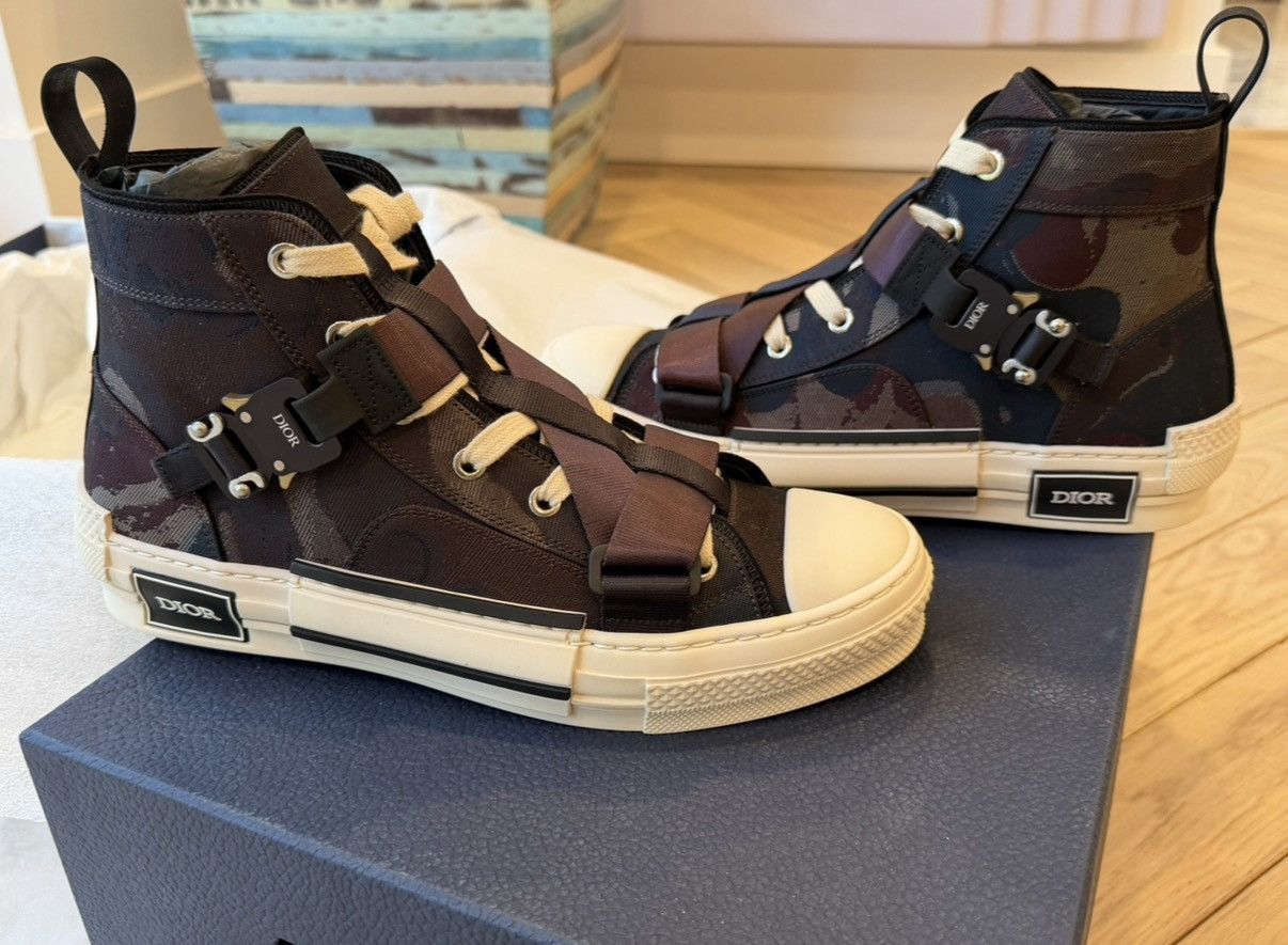 Dior NWT DIOR x PETER DOIG B23 HIGH TOP SNEAKERS Size US 7 / EU 40 - 1 Thumbnail