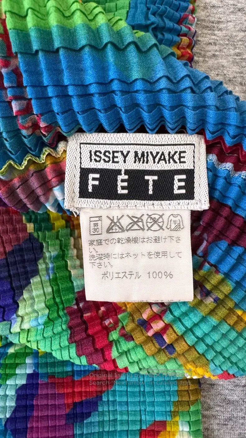 Issey Miyake Issey Miyake Colorful Turtleneck Top Size M / US 6-8 / IT 42-44 - 7 Thumbnail