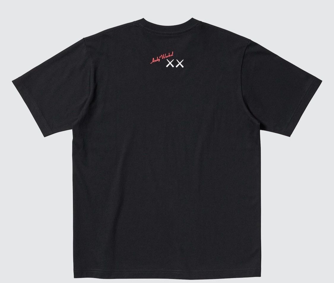 Andy Warhol × Kaws × Uniqlo Kaws Andy Warhol Uniqlo Black Robot Tshirt Size L Size US L / EU 52-54 / 3 - 3 Thumbnail