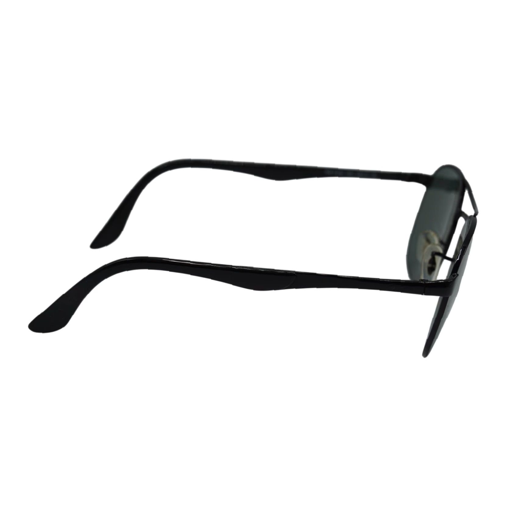 Vintage VINTAGE Ray-Ban Eyeglasses Frames Only RB 3424 002 55-19 Black Italy Mens Glasses Frames Size ONE SIZE - 5 Thumbnail