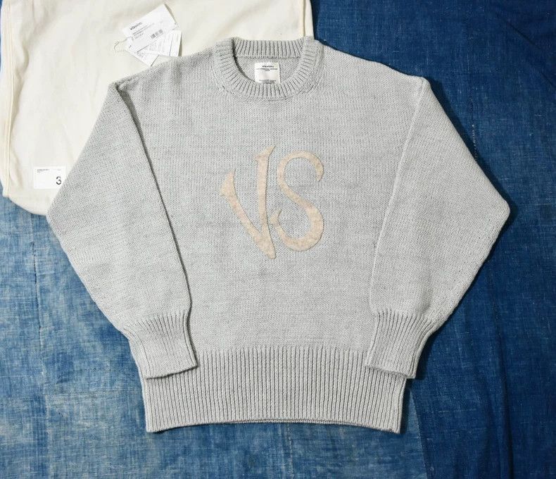 Visvim VISVIM 26SS BURROW CREW KNIT | Grailed