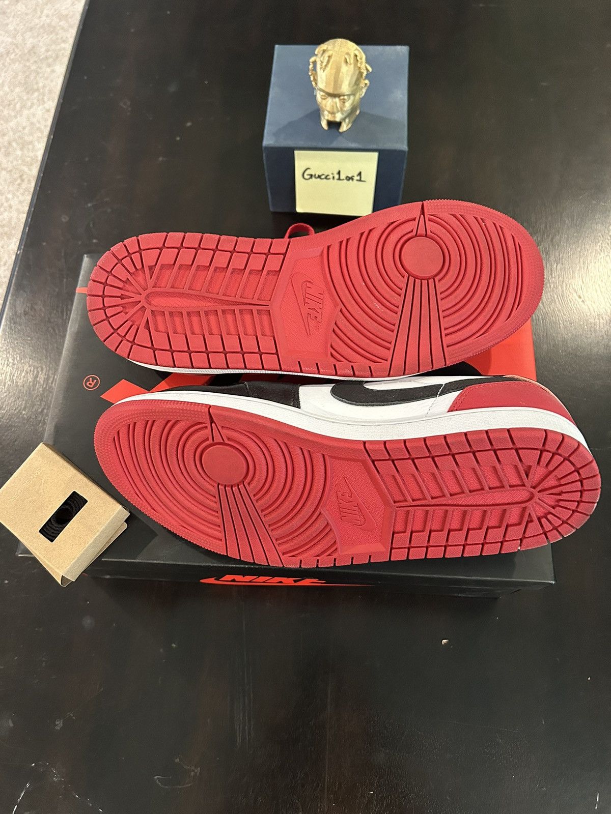 Nike Air Jordan 1 retro low black toe Size US 10 / EU 43 - 4 Thumbnail