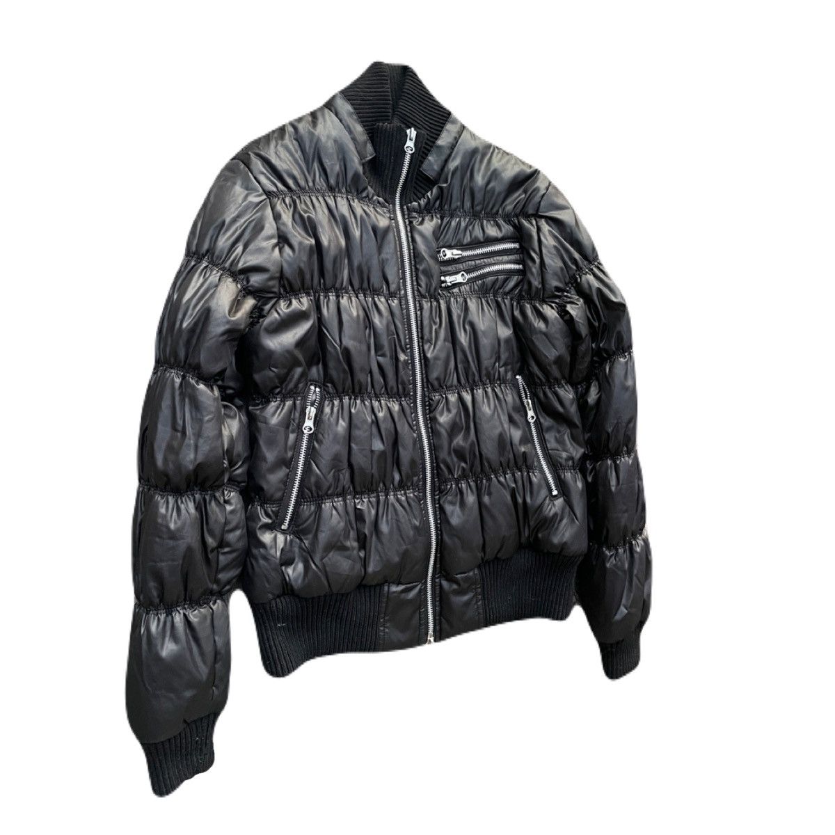 If Six Was Nine 2000s Japanese archive vkei multi zip puffer jacket Y2K Size US S / EU 44-46 / 1 - 3 Thumbnail