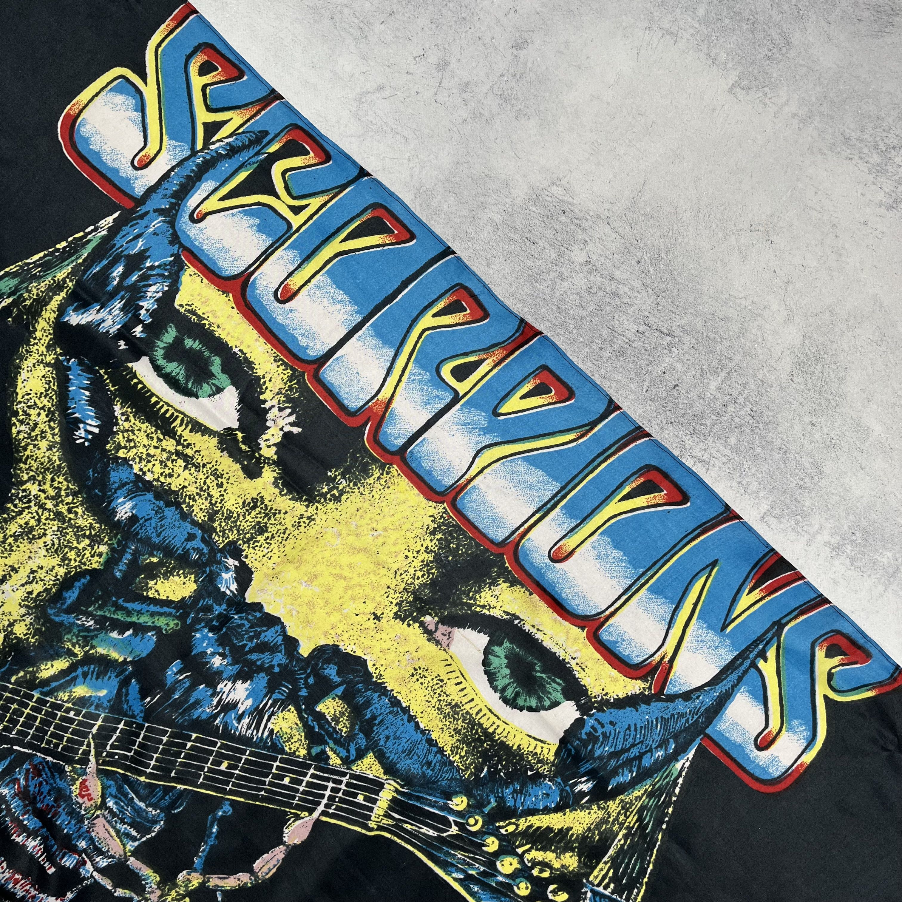 Band Tees Vintage Scorpions Rock Band Flag Poster Tapestry 90’s Size ONE SIZE - 7 Thumbnail