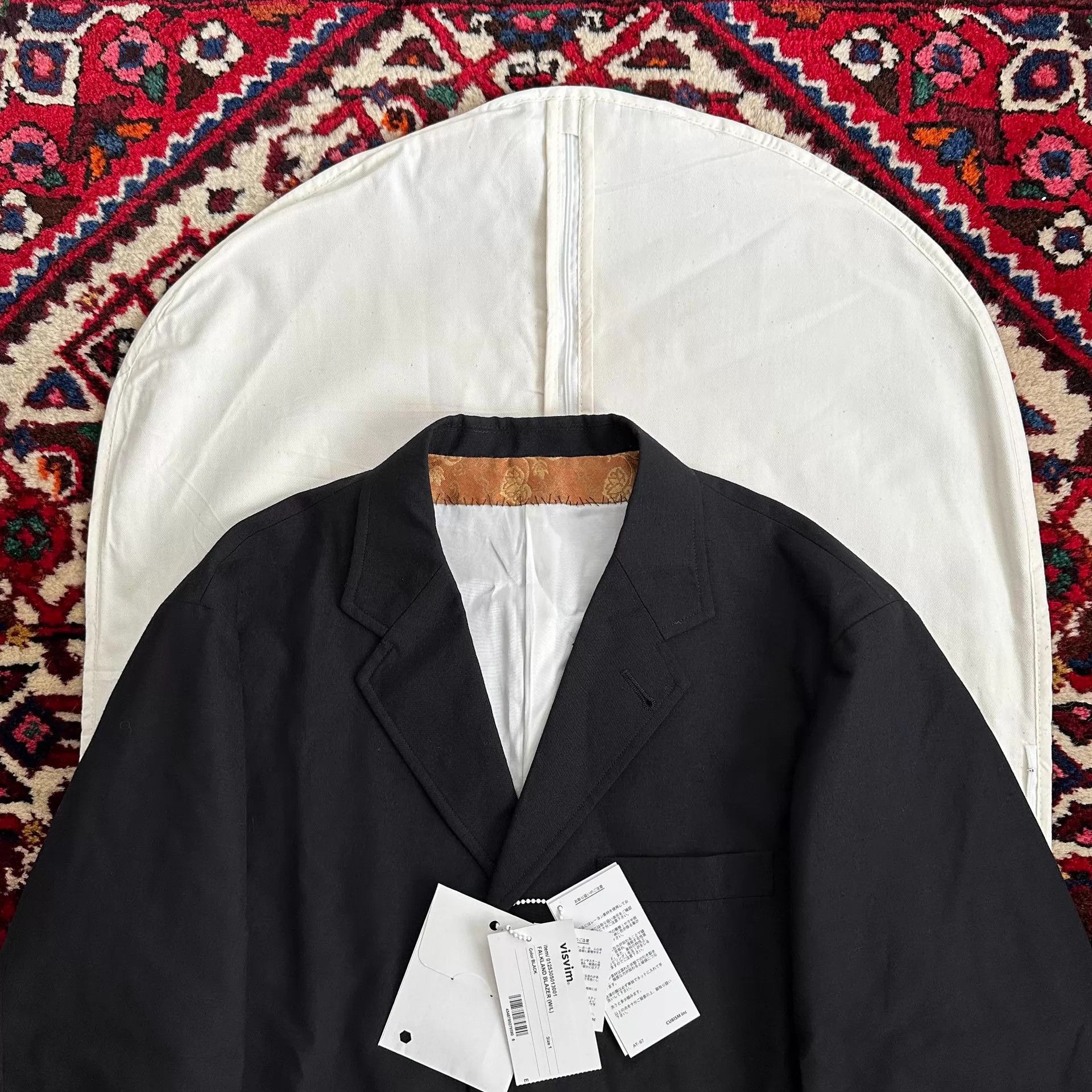 Visvim VISVIM 25AW FALKLAND BLAZER 1 Black Size US S / EU 44-46 / 1 - 3 Thumbnail