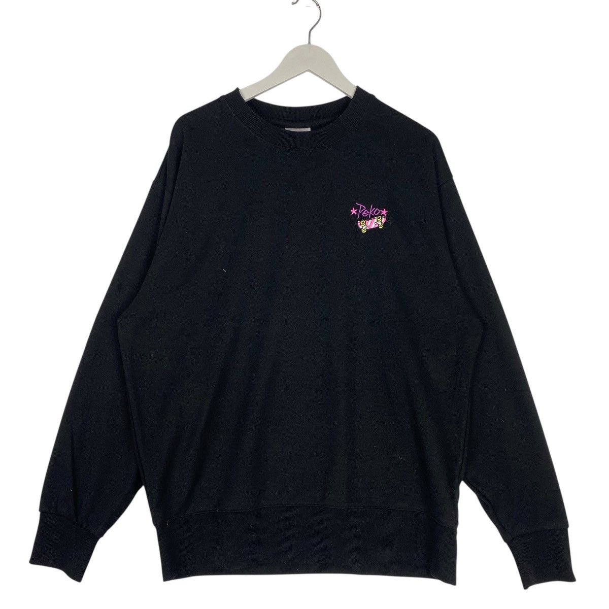 Other Vintage Peko and Poko Sweatshirt Crewneck Black Big Logo Size US L / EU 52-54 / 3 - 1 Thumbnail