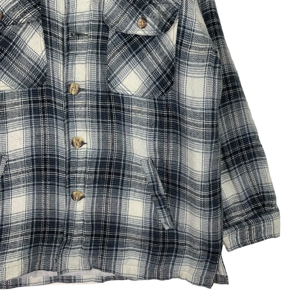 Flannel GLEEMAN CLUB Four Pocket Tartan Flannel Jacket #0560-C26 Size US L / EU 52-54 / 3 - 4 Thumbnail