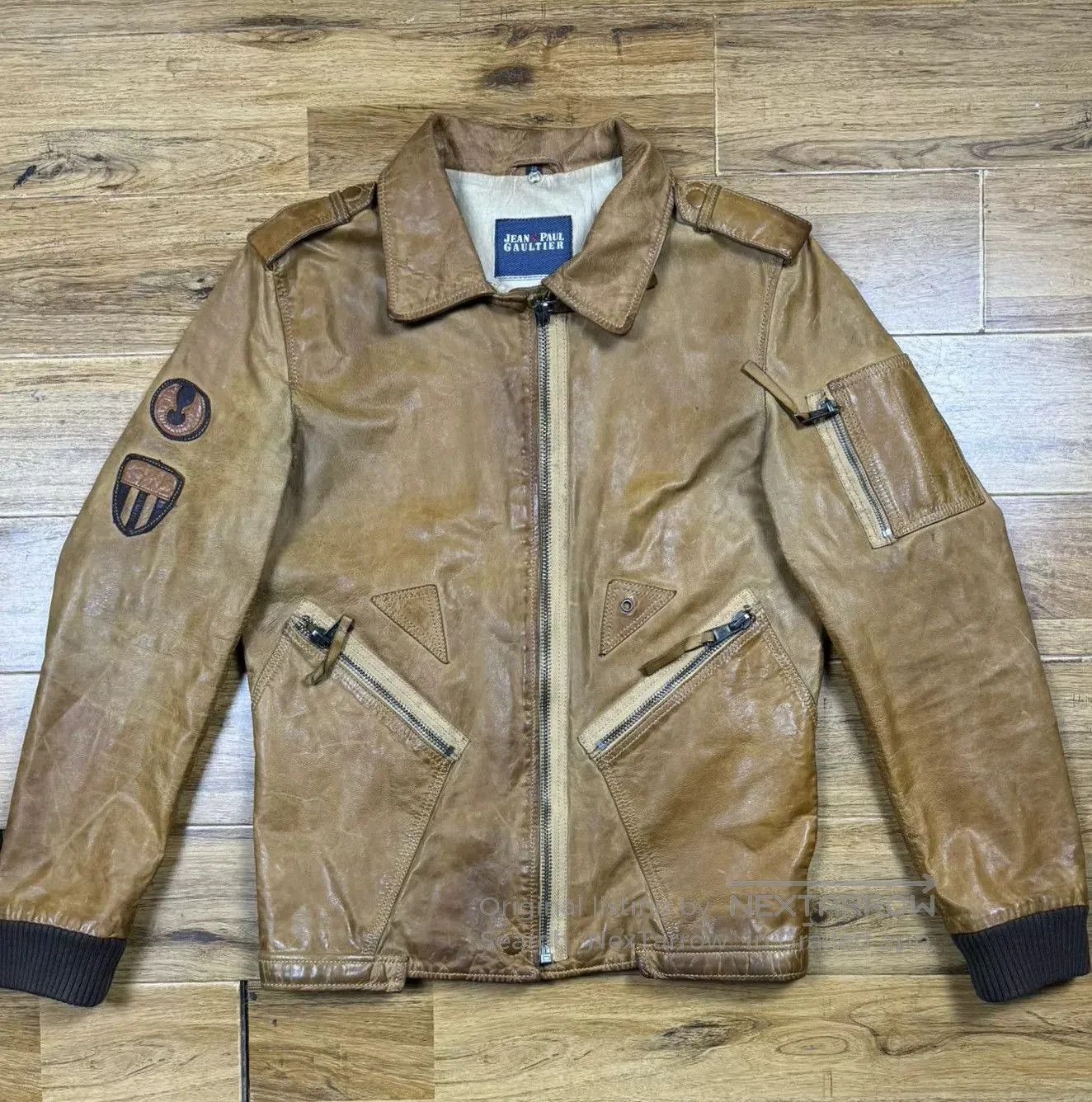 Jean Paul Gaultier Jean Paul Gaultier Leather Jacket for Men. Size US M / EU 48-50 / 2 - 1 Thumbnail