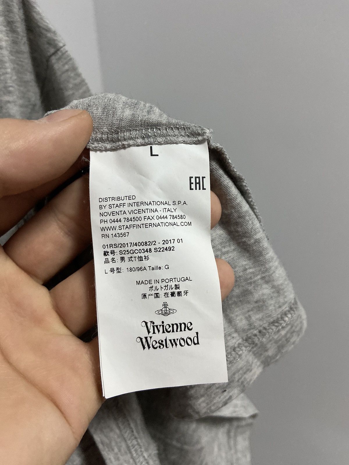 Vintage × Vivienne Westwood Vivienne Westwood Small orb Logo Vintage T shirt Size US M / EU 48-50 / 2 - 5 Thumbnail