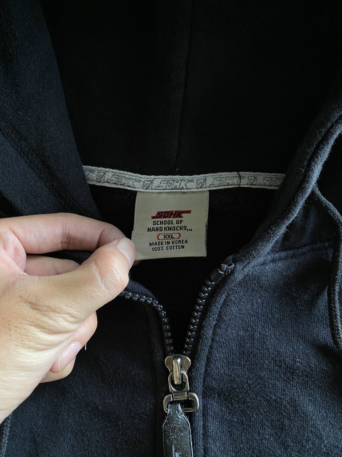 JNCO × Vintage Vintage School Of Hard Knocks Hoodie Size US XL / EU 56 / 4 - 7 Thumbnail