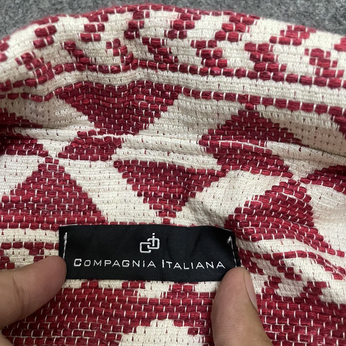 Other Compagnia Italiana Navajo Motive Cardigan Made in Italy Size M / US 6-8 / IT 42-44 - 6 Thumbnail