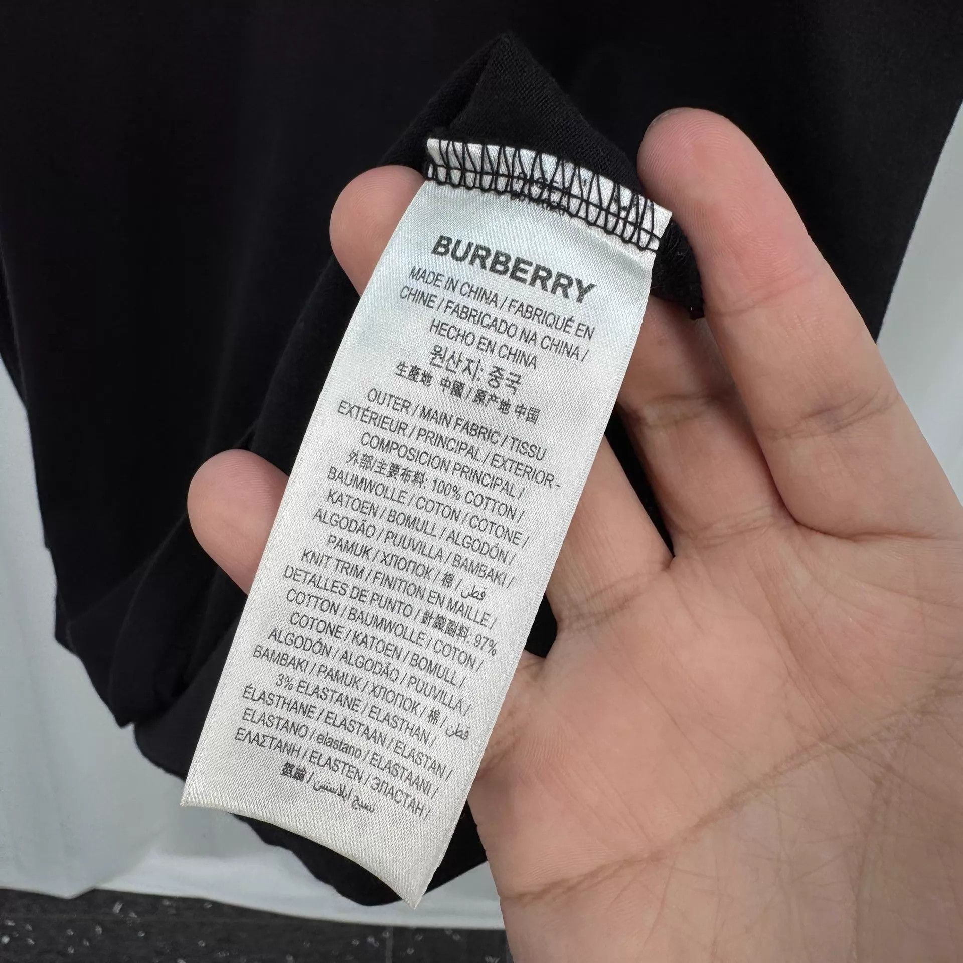 Burberry Burberry Embroidered Logo Short Sleeve XXL 98 New Size US XXL / EU 58 / 5 - 6 Thumbnail