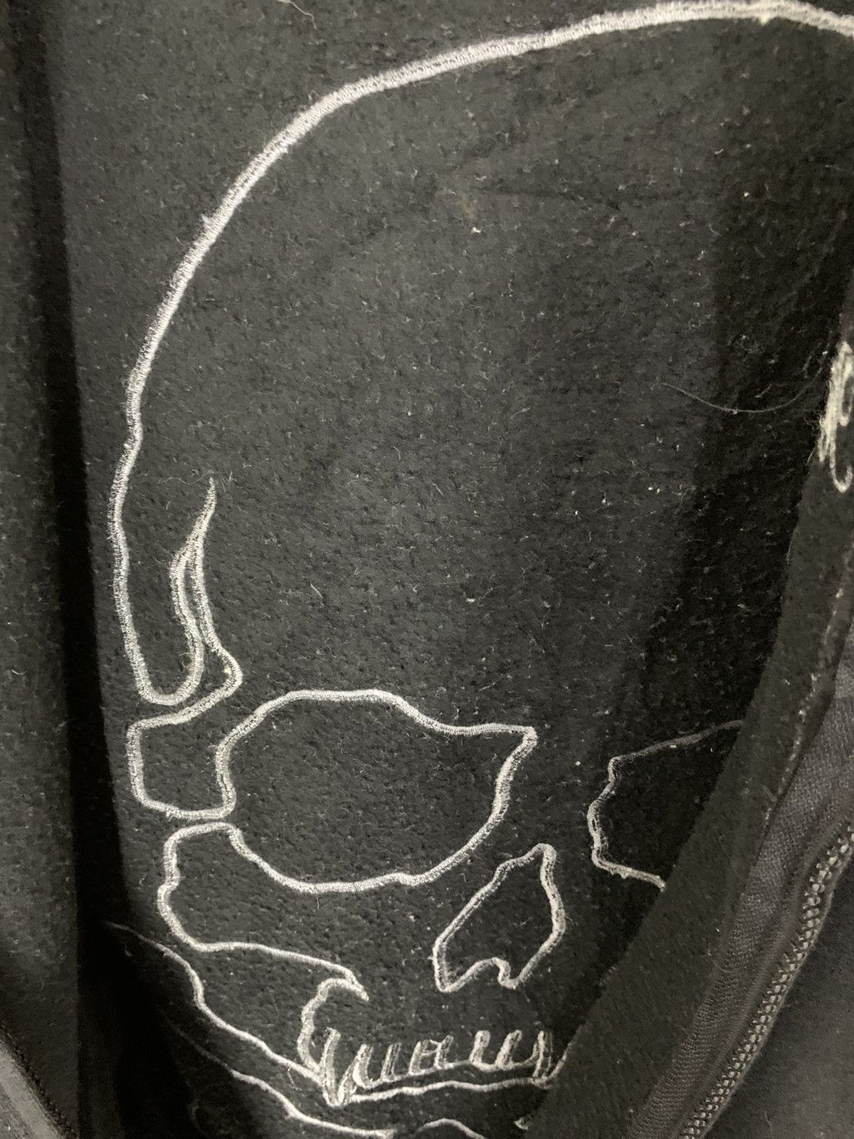 Japanese Brand Japanese Brand Black Skull Sweater Hoodie Slim Size US S / EU 44-46 / 1 - 8 Thumbnail