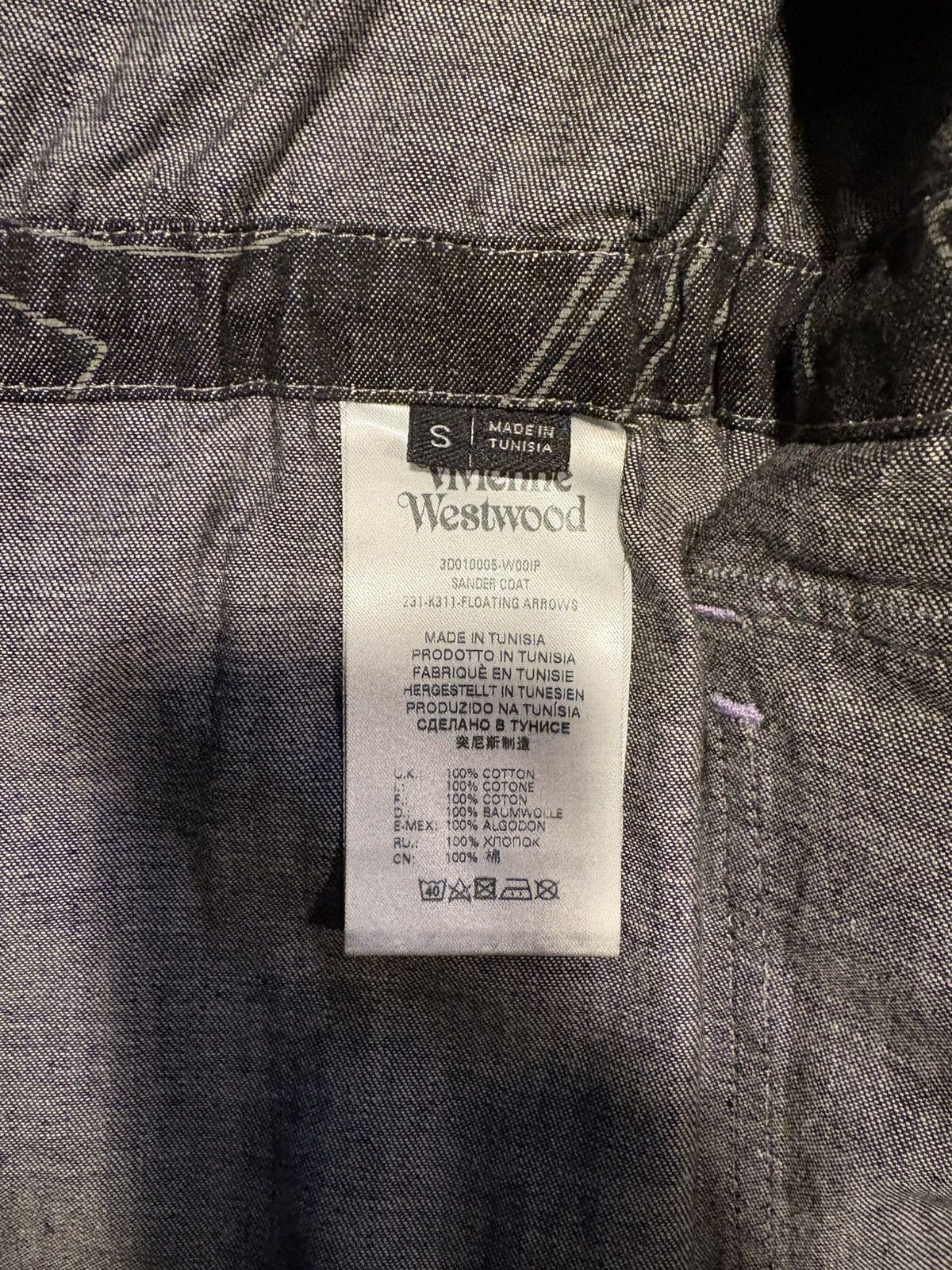 Vivienne Westwood Vivienne Westwood denim parka/overcoat. Size US S / EU 44-46 / 1 - 9 Thumbnail