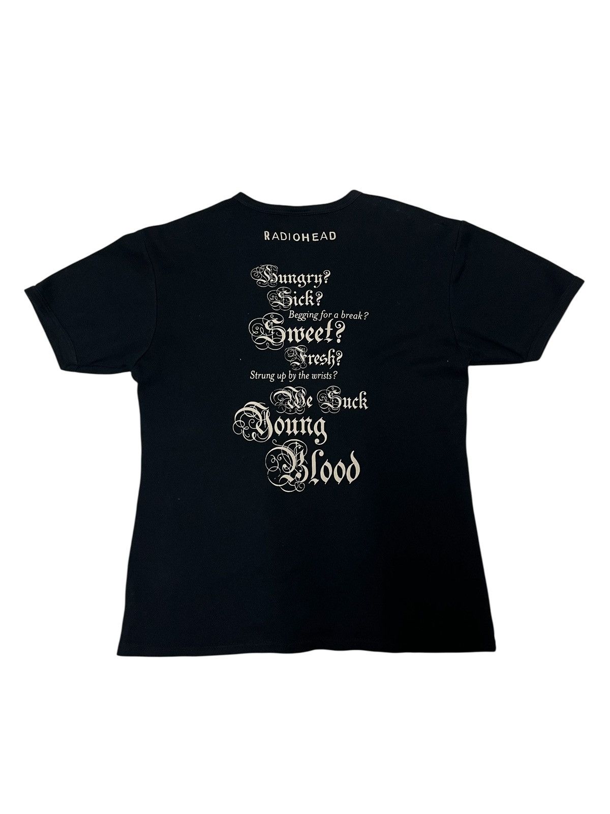 Band Tees 🔥Radiohead Rock Band Tee Sz Small Size S / US 4 / IT 40 - 5 Thumbnail