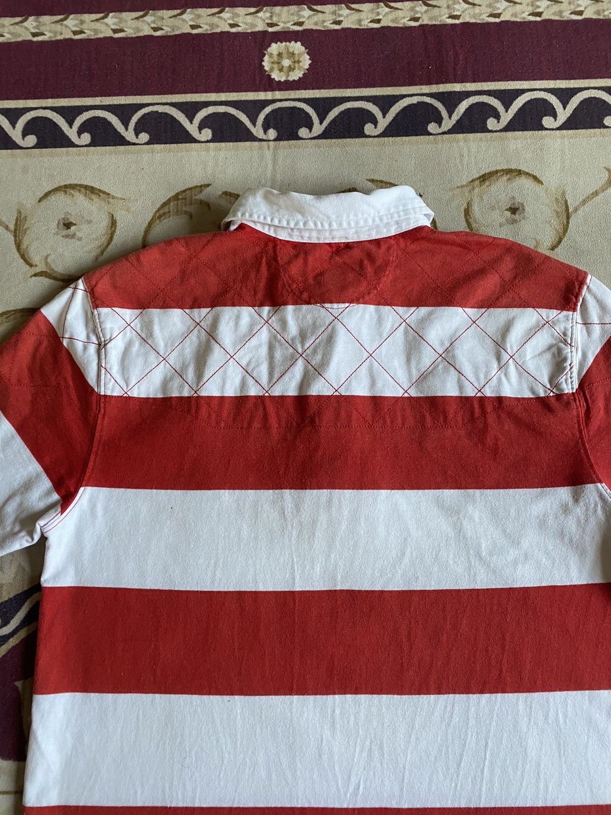 Polo Ralph Lauren 🔥🔥Vintage Polo Ralph Lauren Striped Polo Tee Size US M / EU 48-50 / 2 - 7 Thumbnail