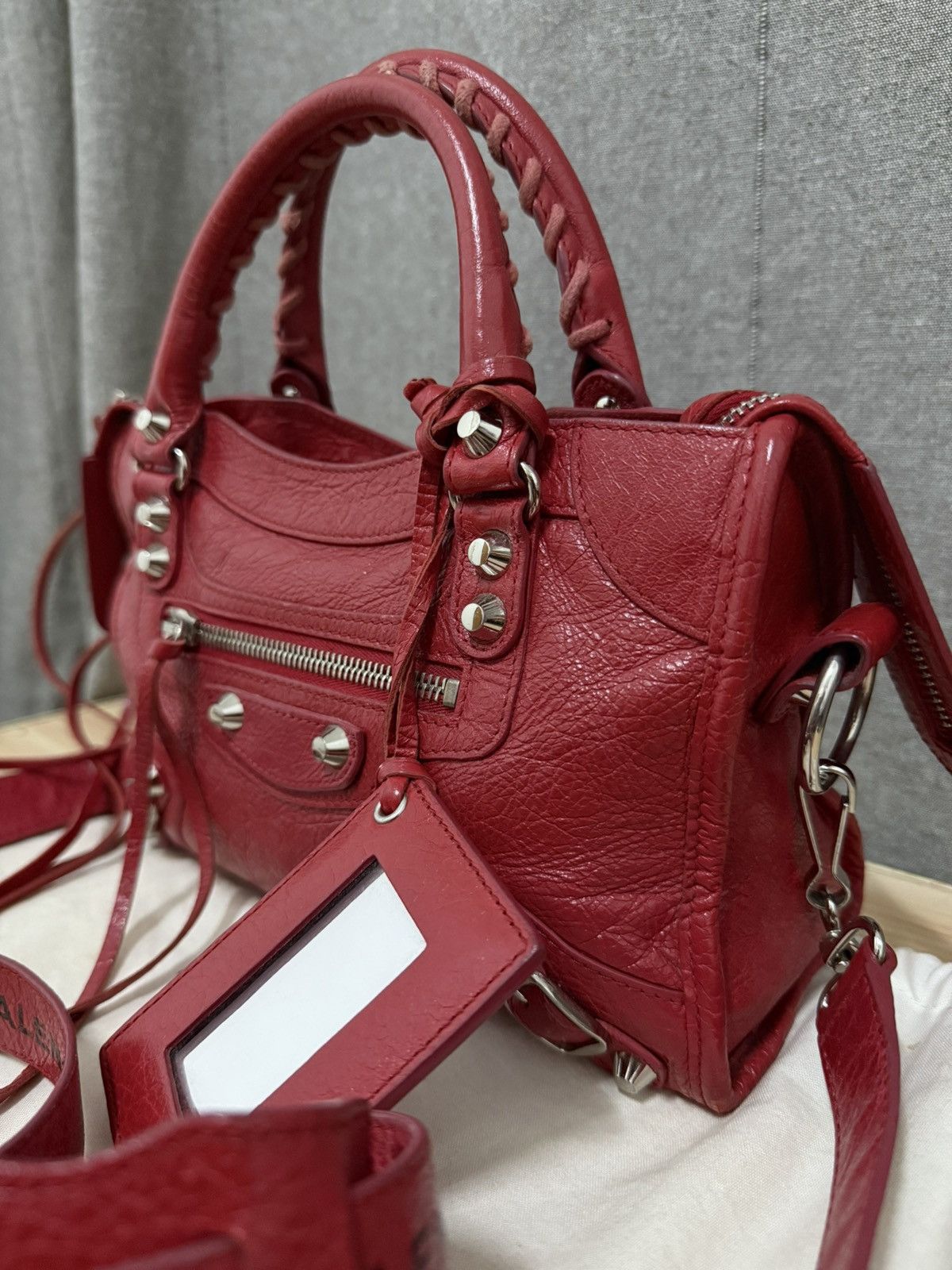 Balenciaga Balenciaga Classic Mini City with logo strap Size ONE SIZE - 6 Thumbnail